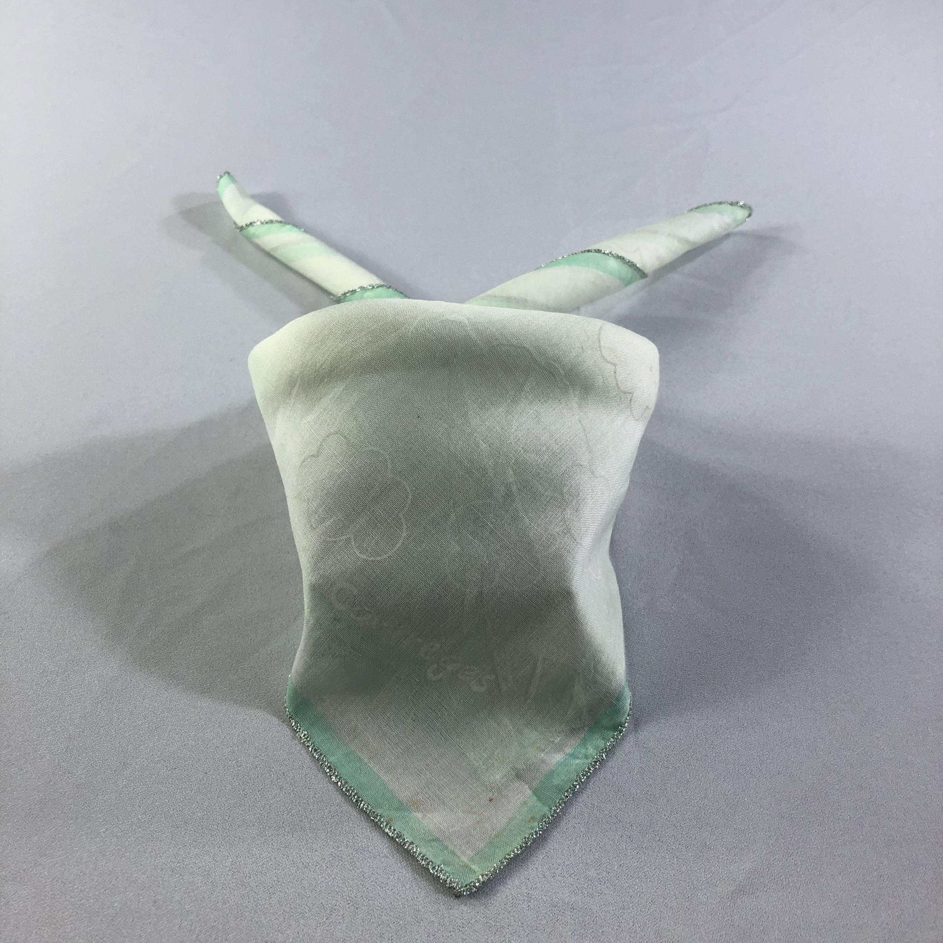 Courreges Courreges Clouds Handkerchief Neckerchief Bandana H1540 Size ONE SIZE - 1 Thumbnail