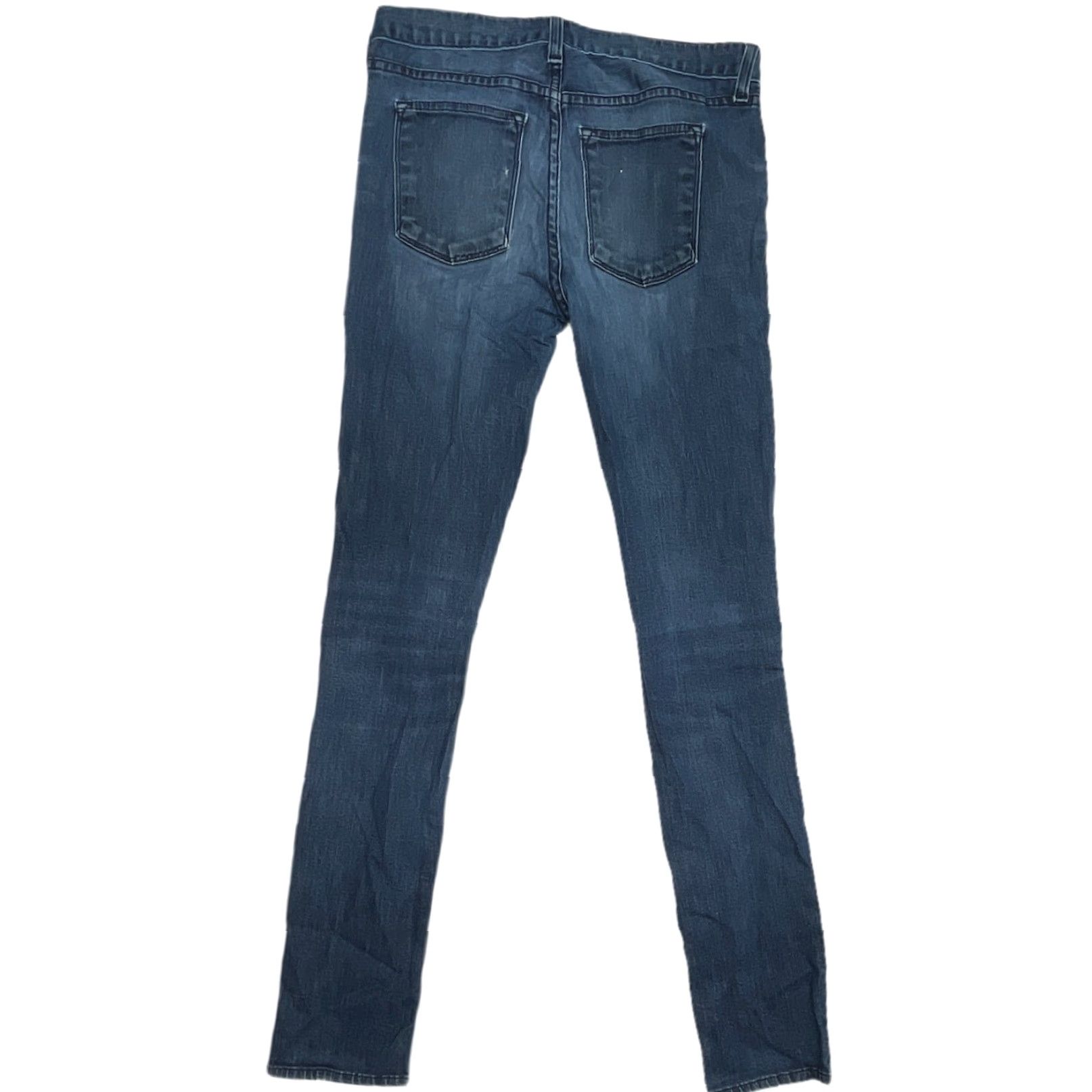J.Crew J. Crew Skinny Jeans Womens Size 27 Dark Wash Denim Cotton Blend With Pocket 5-Pocket Zip Closure Vintage No Mens Womens Size 27" / US 4 / IT 40 - 2 Thumbnail