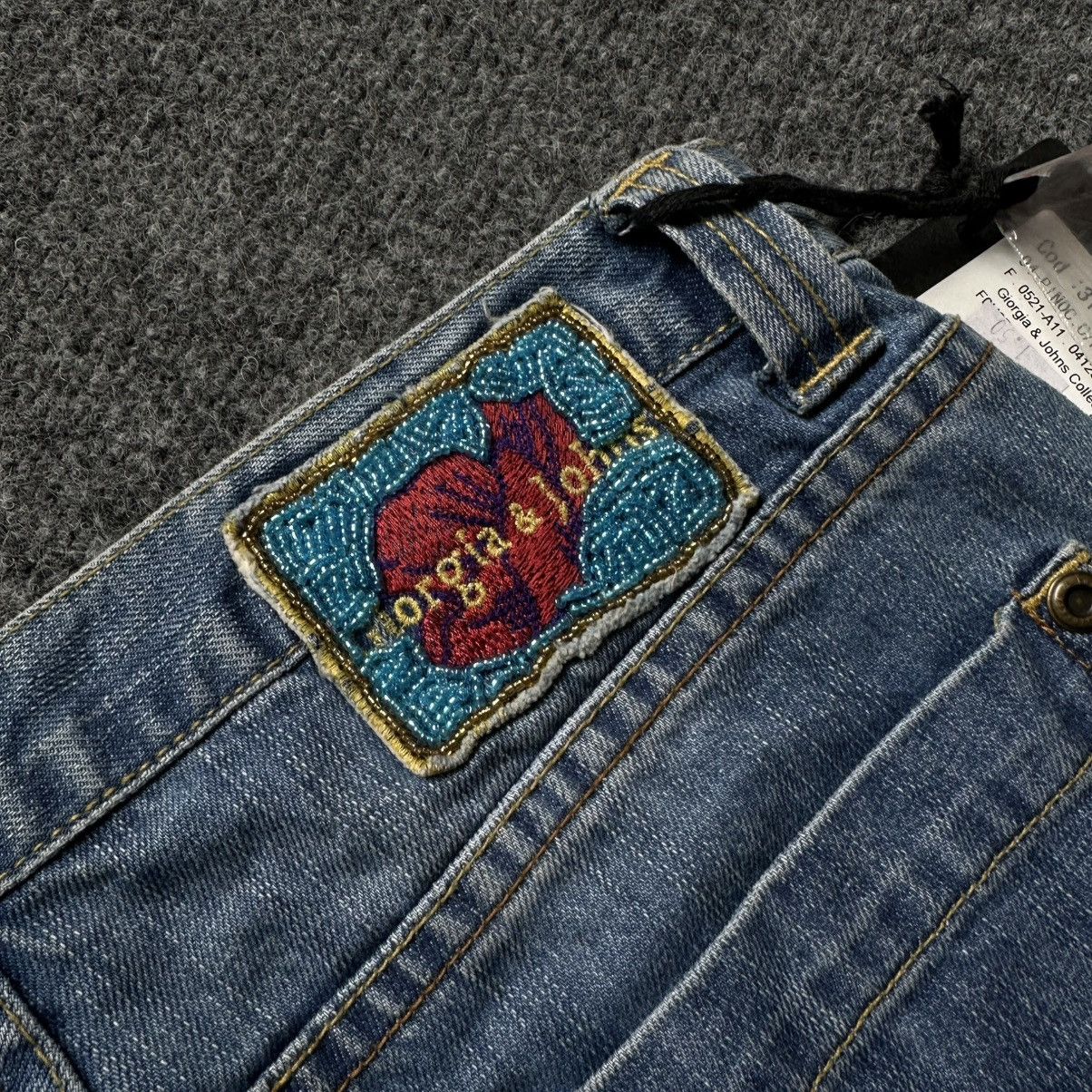 If Six Was Nine VTG Women’s Capri Jeans Ciorgia Johns Size 42 00s USA Hype Size 28" / US 6 / IT 42 - 19 Thumbnail
