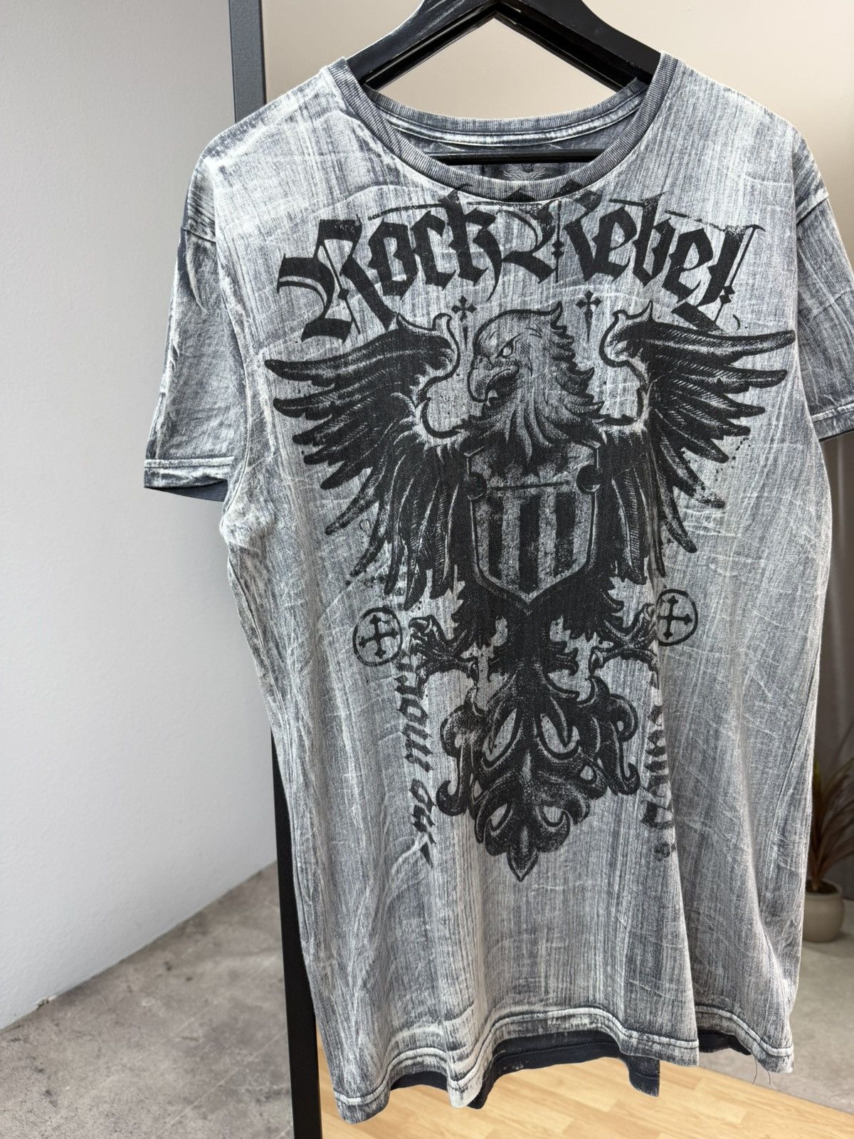 Affliction Affliction Skull T Shirt Y2K Vintage MMA Graphic Archive Tee Size US L / EU 52-54 / 3 - 3 Thumbnail