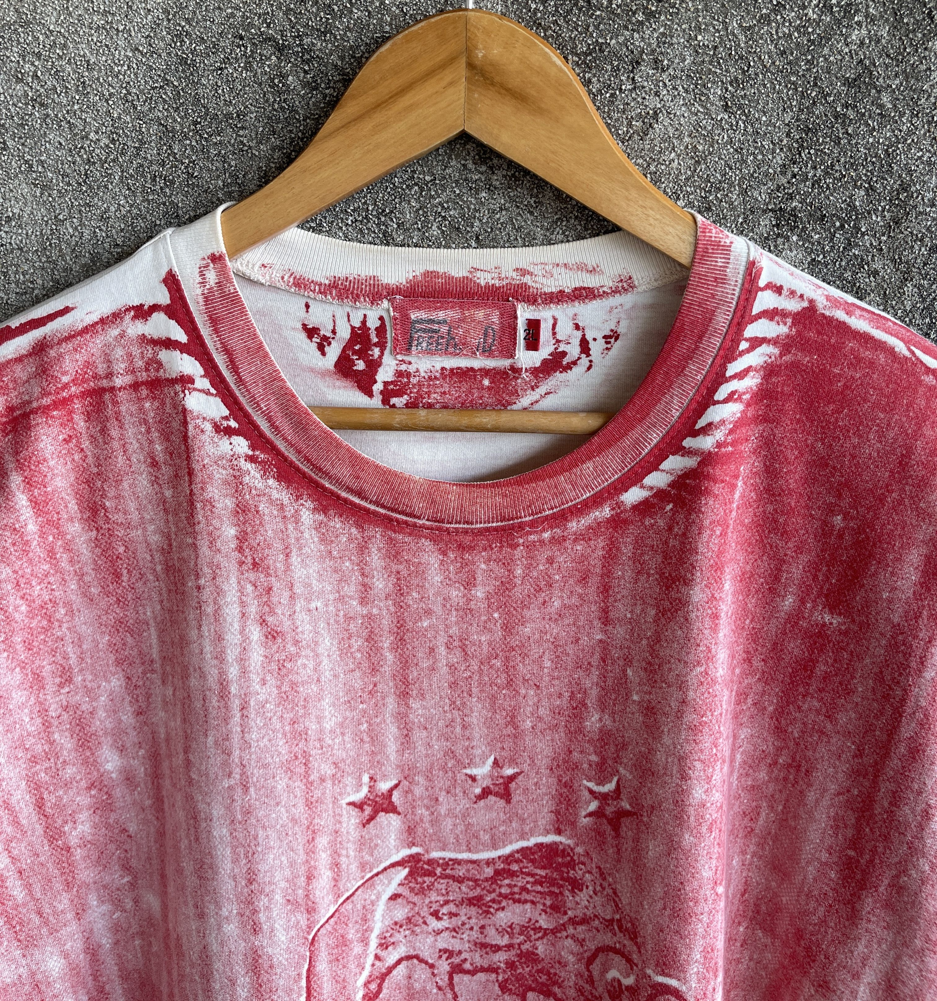 Freenote Vintage’90s🔥Espana Spain🔥Big Logo Free Hand Mosquitohead Tee Size US XXL / EU 58 / 5 - 6 Thumbnail