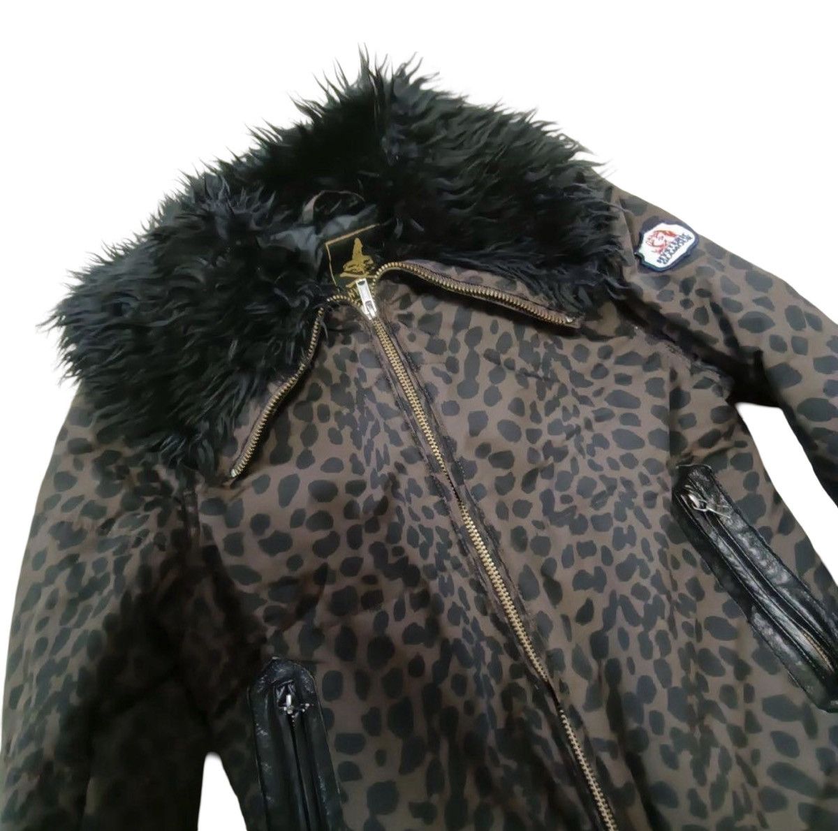 Hysteric Glamour HYSTERIC GLAMOUR Primaloft Leopard Print Fur Collar Jacket Size US S / EU 44-46 / 1 - 2 Thumbnail