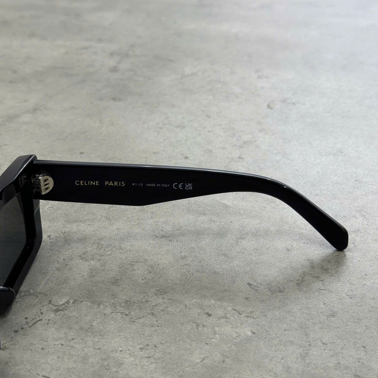 Celine CELINE CL40214U 01A Flat Top Sunglasses BLACK Size ONE SIZE - 3 Thumbnail