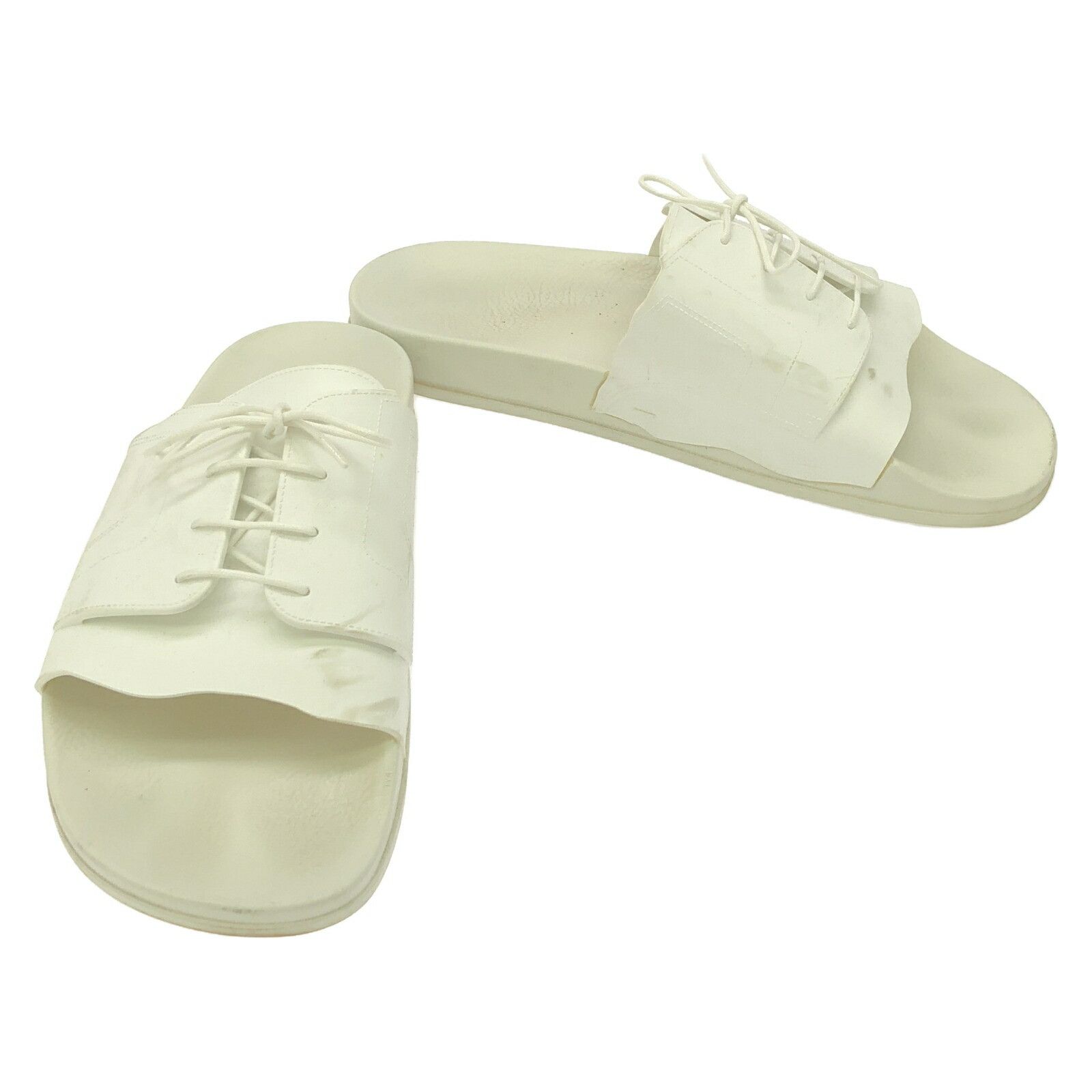 Maison Martin Margiela Maison Margiela 22 Leather Sandals Leather Shoes in White, Women's