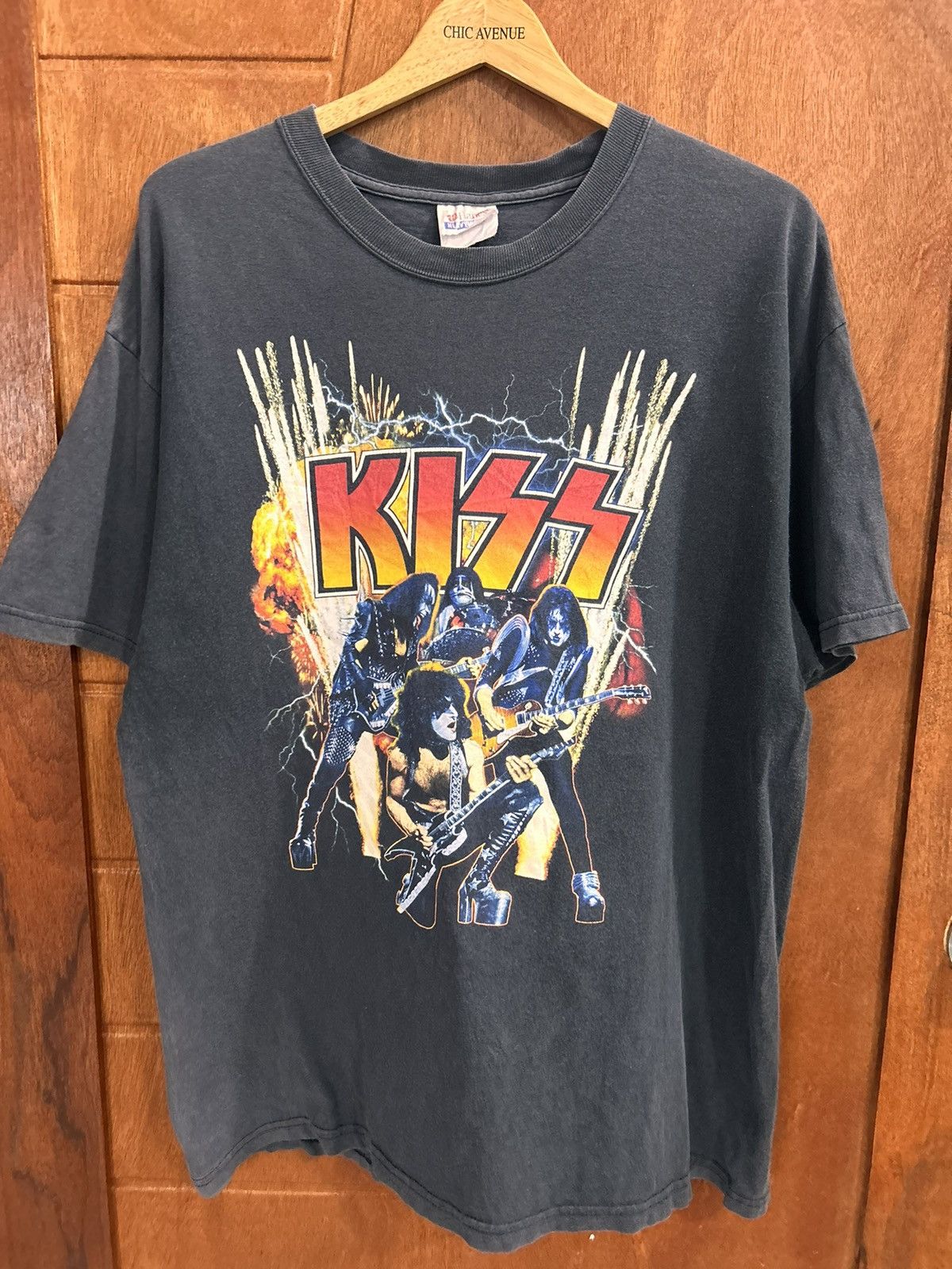 KISS Vintage Kiss World Domination 2003 Size US L / EU 52-54 / 3 - 1 Thumbnail