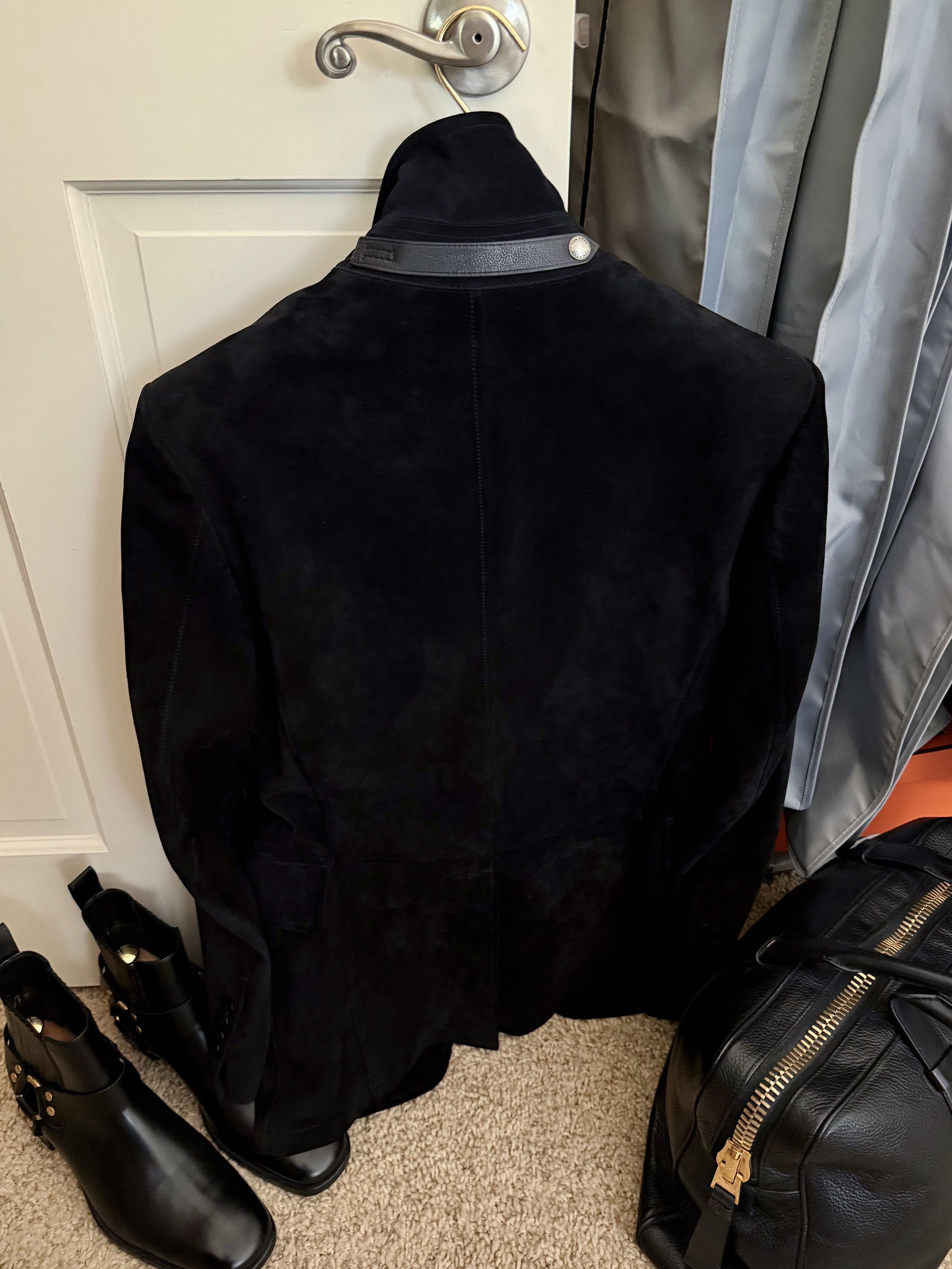Tom Ford A Menswear Grail $10-$14K Rare Coveted Suede Leather Jacket Size US M / EU 48-50 / 2 - 15 Thumbnail