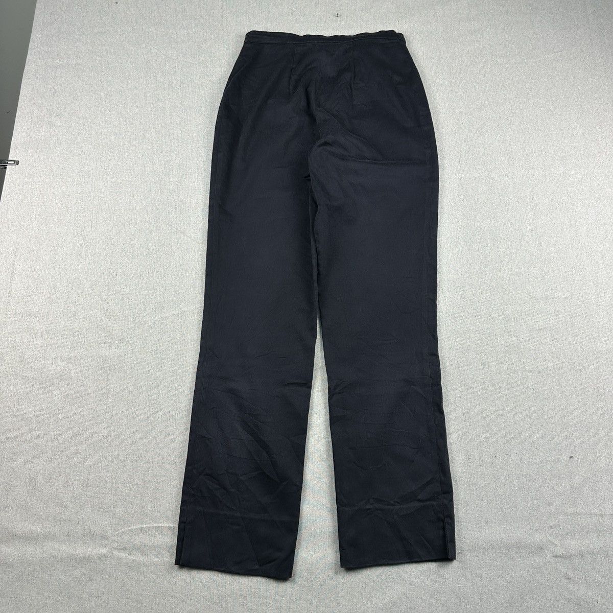 Dolce & Gabbana Dolce & Gabbana Flare Trousers Split Hem Black Size 26" / US 2 / IT 38 - 12 Thumbnail