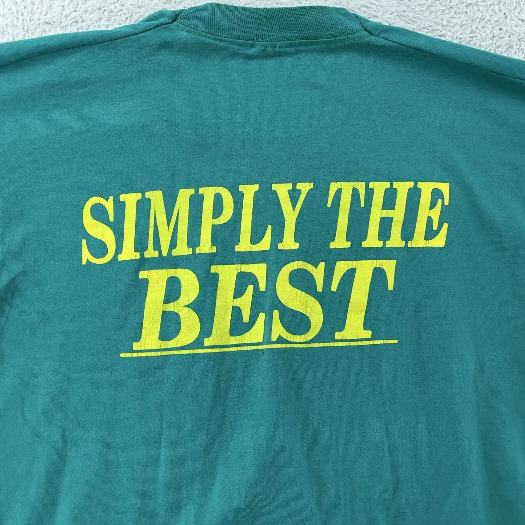 Vintage VINTAGE St. Louis School Counselor Association T-Shirt L Missouri Teacher 90s Screen Stars Best Green Graphic Print Cotton Polyester Men Size US L / EU 52-54 / 3 - 5 Thumbnail