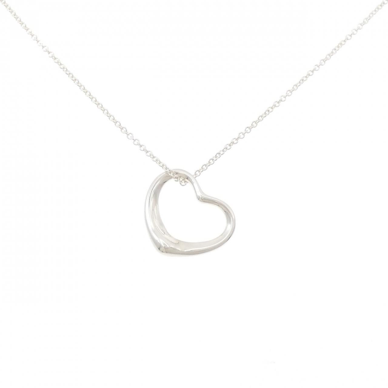 Tiffany & Co. Tiffany & Co. Tiffany Open Heart 925 Silver Necklace Precious Metal Necklace 60020474 DUTY FREE for USA Size ONE SIZE - 1 Thumbnail