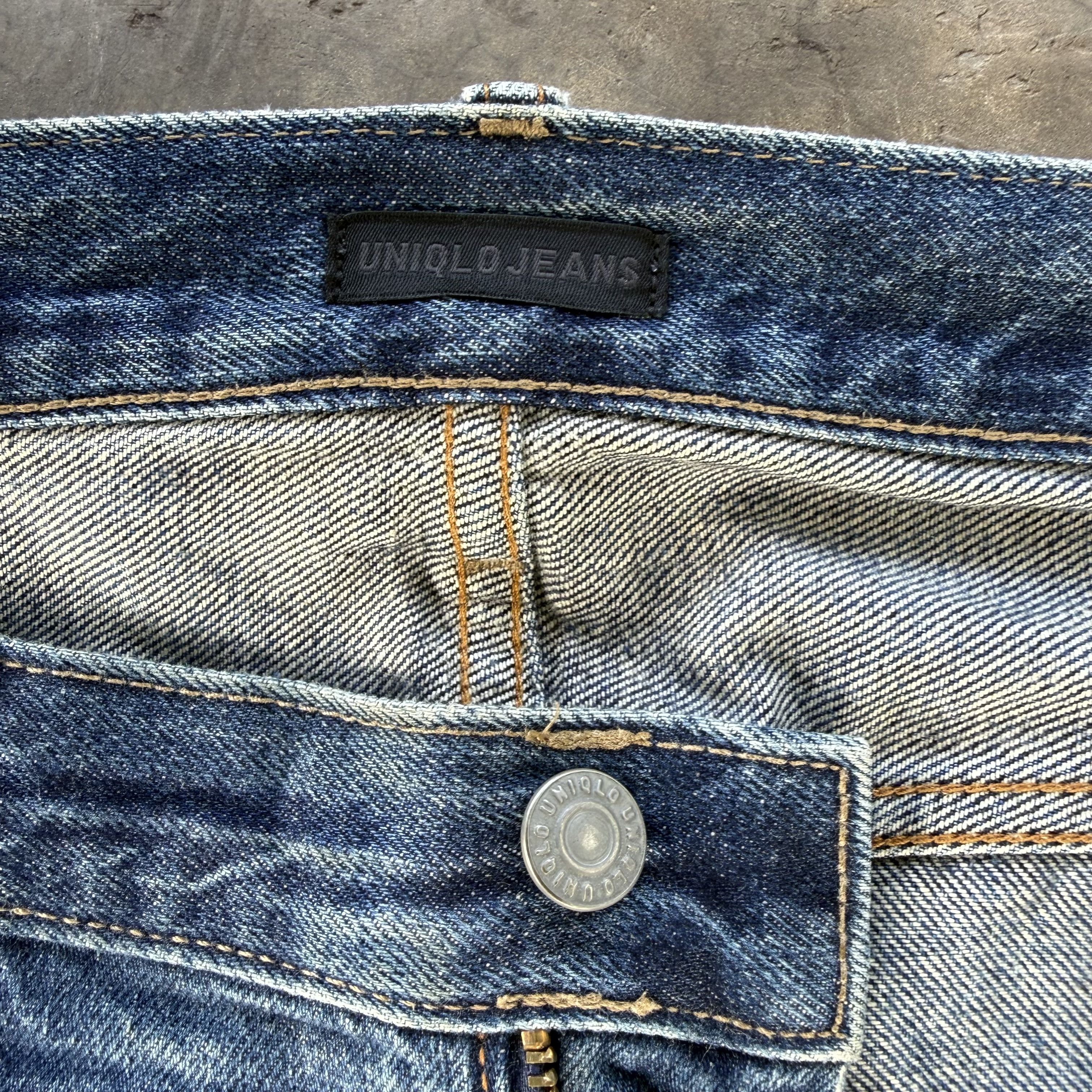 Japanese Brand Vintage Japanese Faded Rusty Denim Jean W38 Size US 38 / EU 54 - 7 Thumbnail