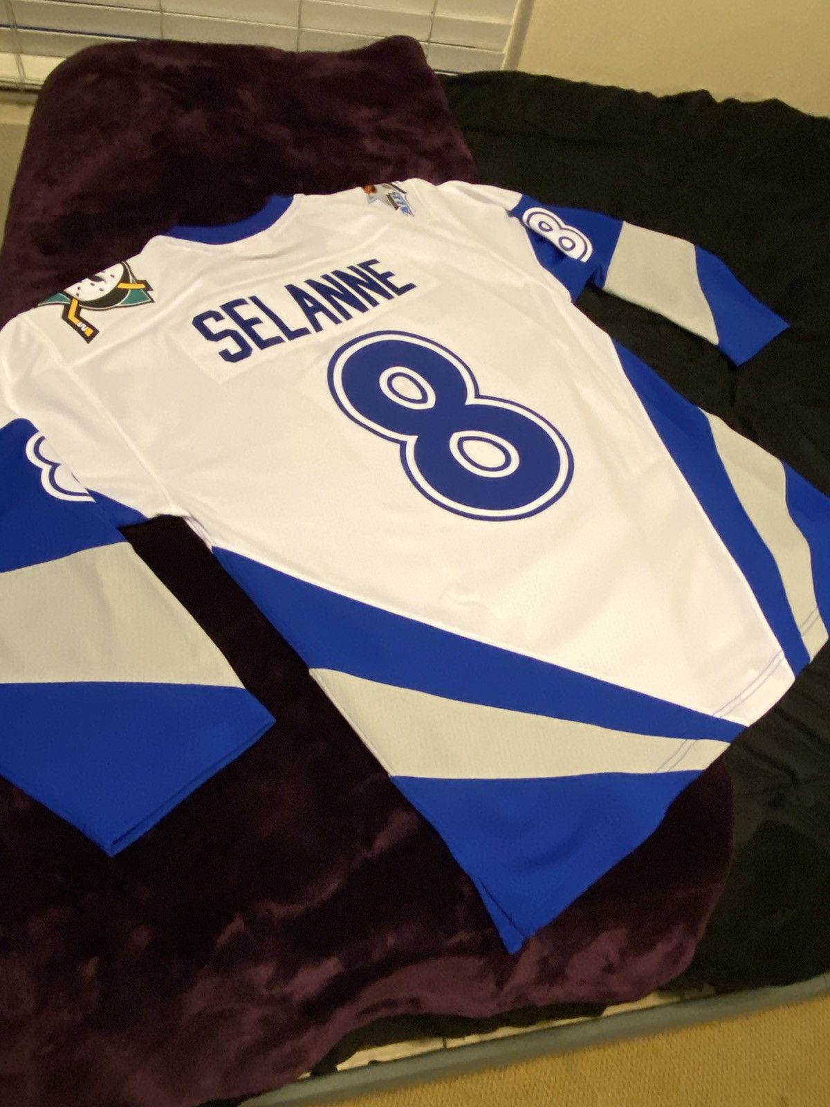 NHL 1999 All-Star Ducks Hockey Jersey Vintage Size US L / EU 52-54 / 3 - 2 Thumbnail