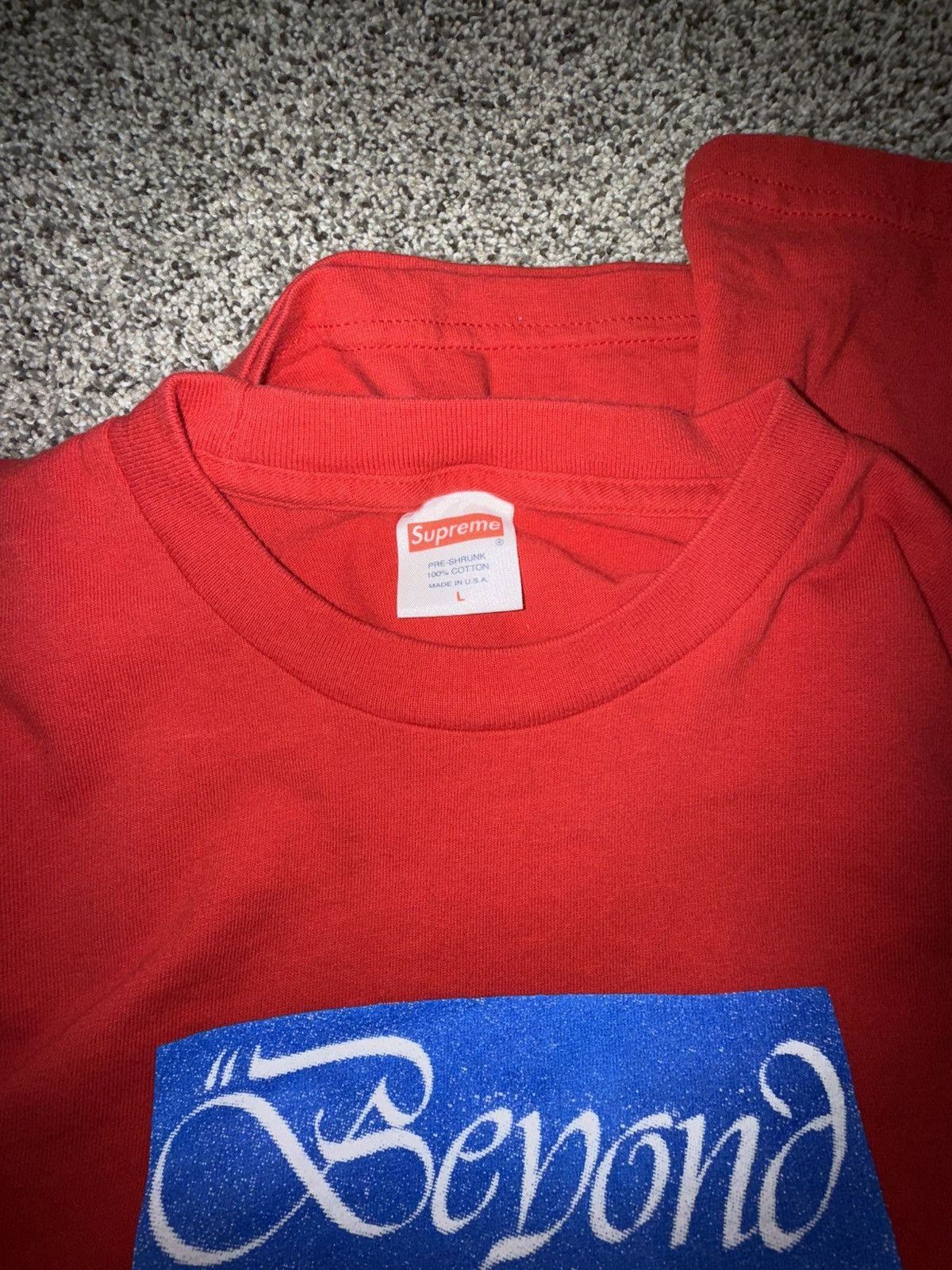 Supreme Supreme Gucci Mane Photo Tee Red FW16 Size US L / EU 52-54 / 3 - 4 Thumbnail