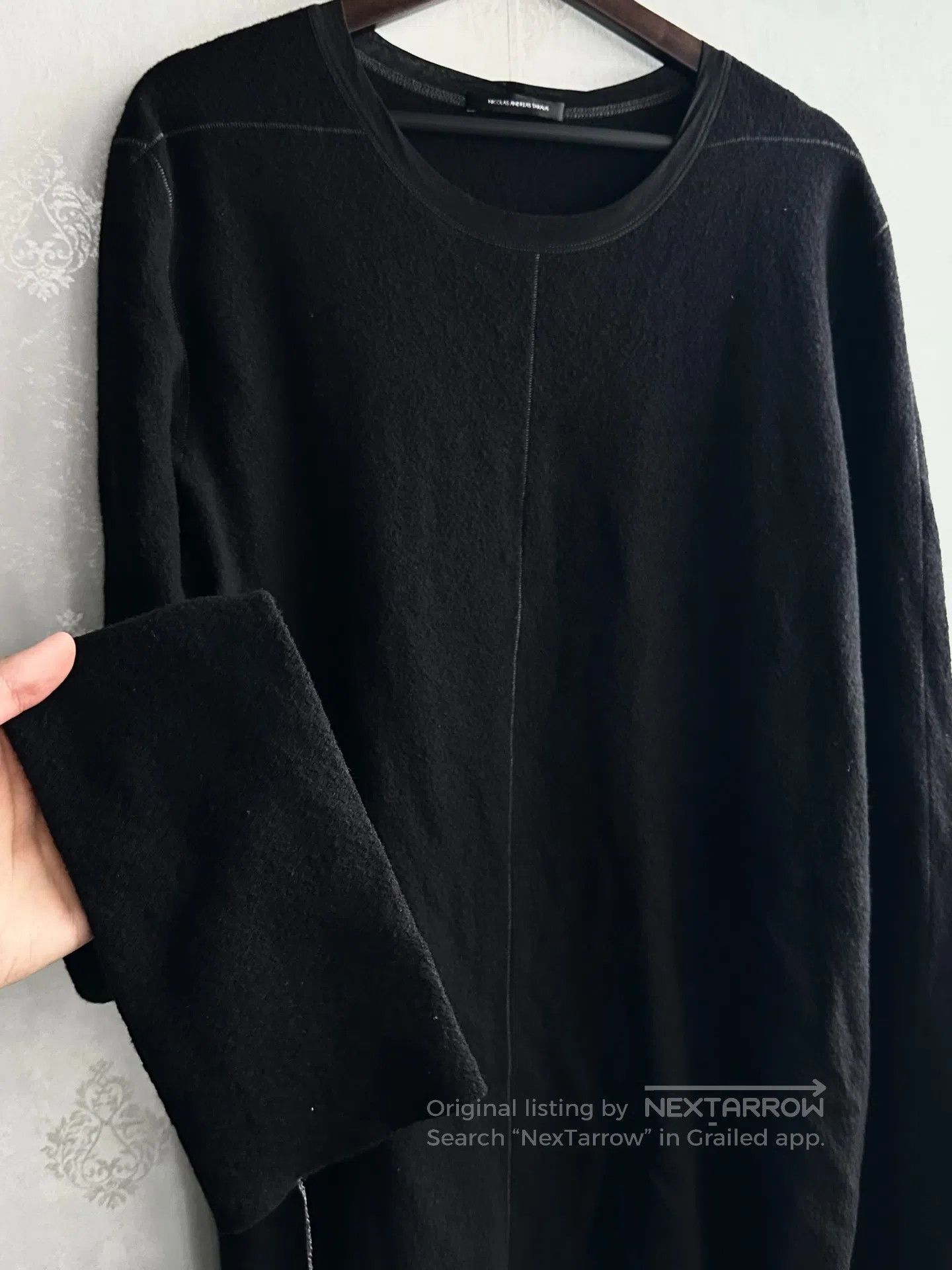 Nicolas Andreas Taralis nicolas andreas taralis Suture wool sweater| Size US XL / EU 56 / 4 - 5 Thumbnail