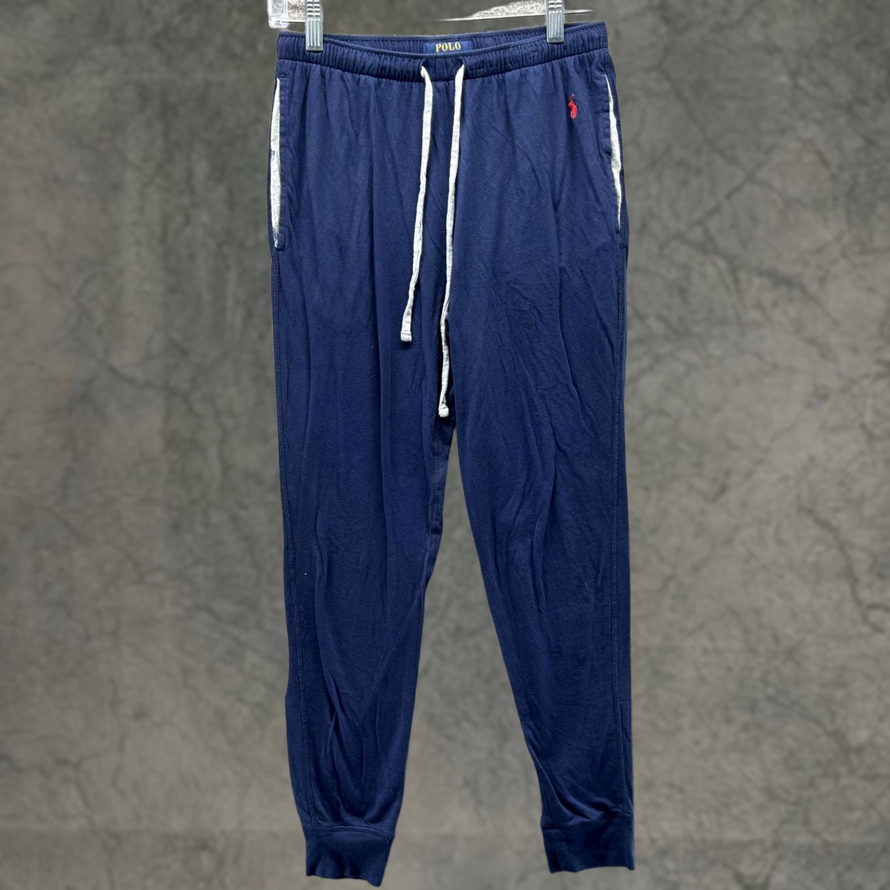 Polo Ralph Lauren Polo Ralph Lauren Pajama Pants Mens Small Blue Jersey Knit Lounge Sleepwear Size US S / EU 44-46 / 1 - 1 Thumbnail
