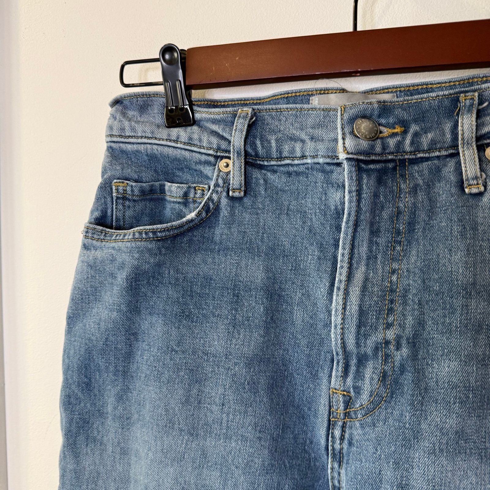 Everlane Everlane Women’s The Original Cheeky Cropped Jeans Size 27 Size 27" / US 4 / IT 40 - 3 Thumbnail