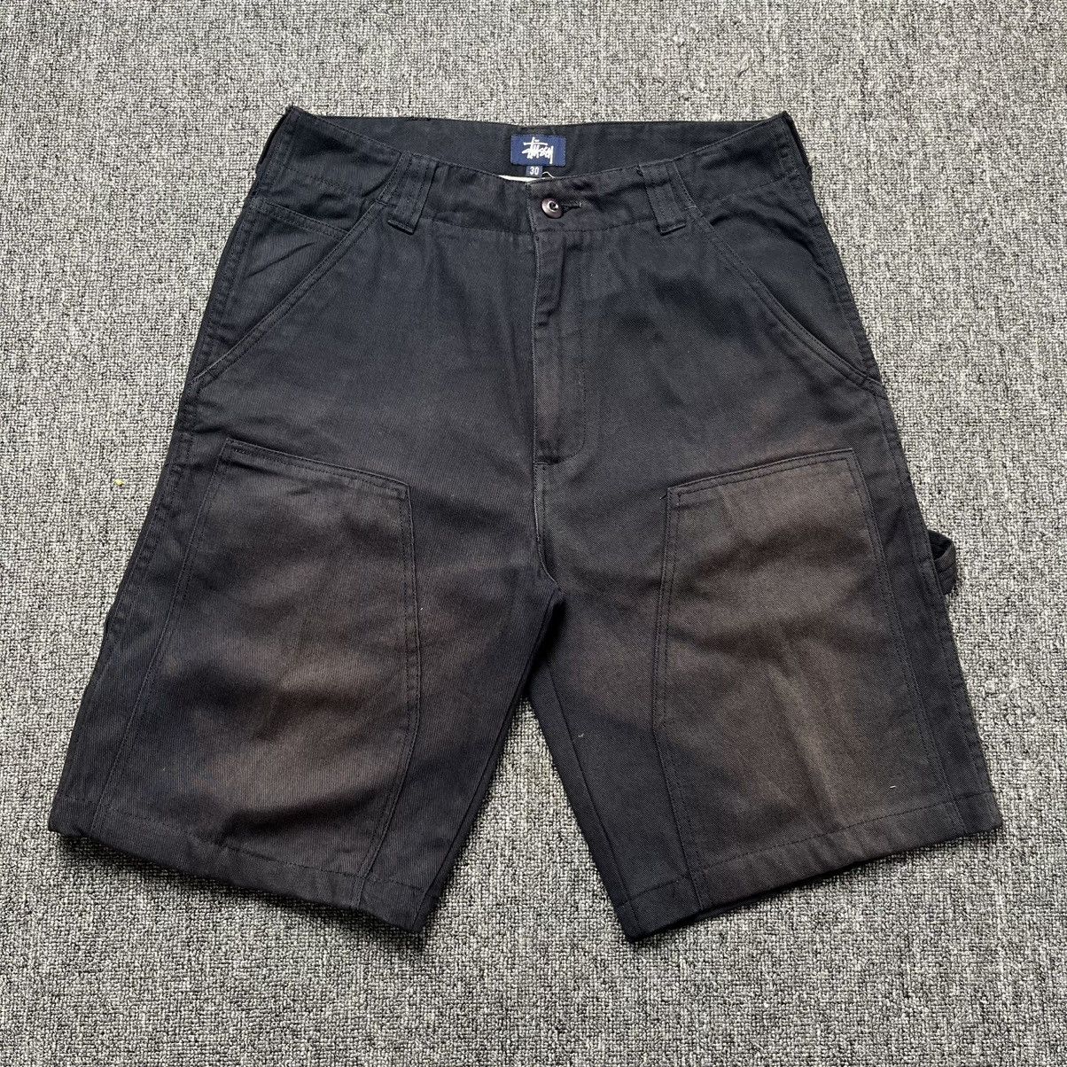 Stussy Crazy stussy double knee carpenter jorts pants Size US 32 / EU 48 - 1 Thumbnail