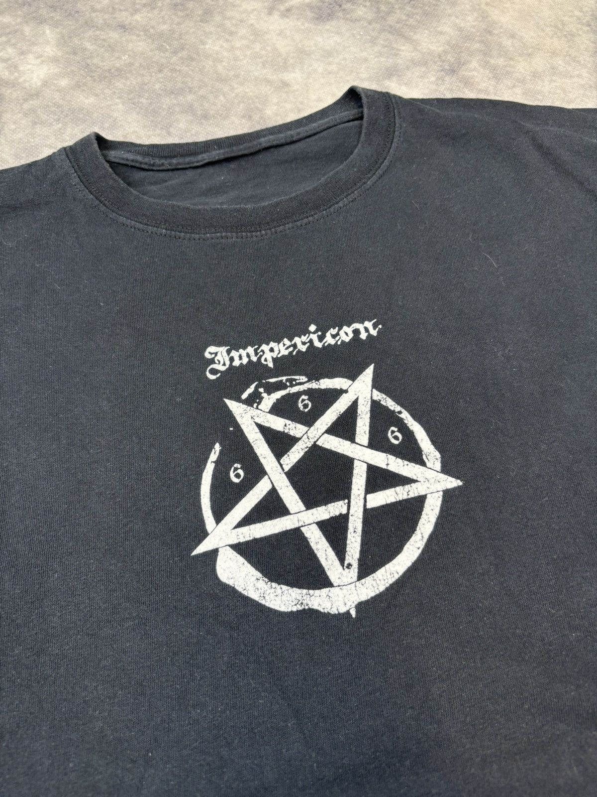Band Tees × Vintage Impericon t shirt band rock Metal opium 666 Devil affliction Size US L / EU 52-54 / 3 - 2 Thumbnail