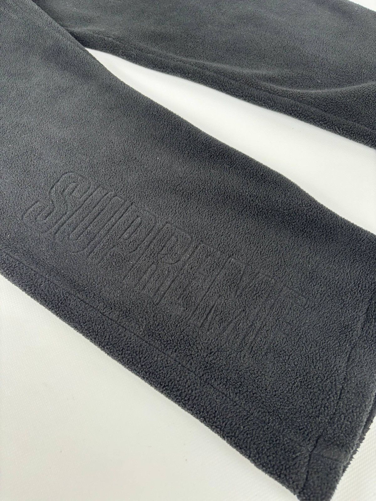 Supreme Supreme Fleece Polartec Black Joggers Pants Size Medium Size US 33 - 5 Thumbnail