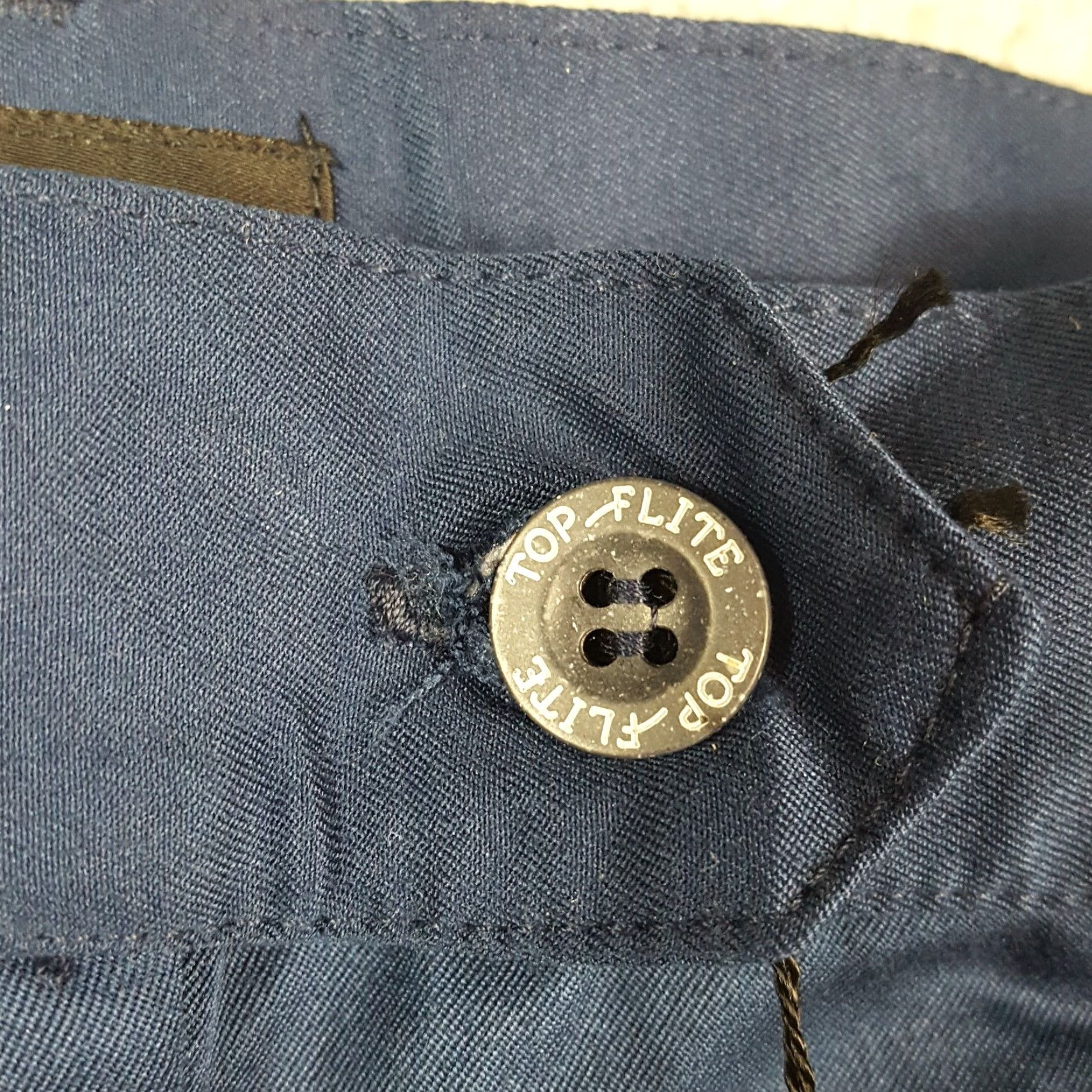 Spalding VINTAGE Spalding Women's Golf Shorts Size 12 Pleated Chino Athletic Casual Summer Navy Blue Size 34" / US 12 / IT 48 - 4 Thumbnail