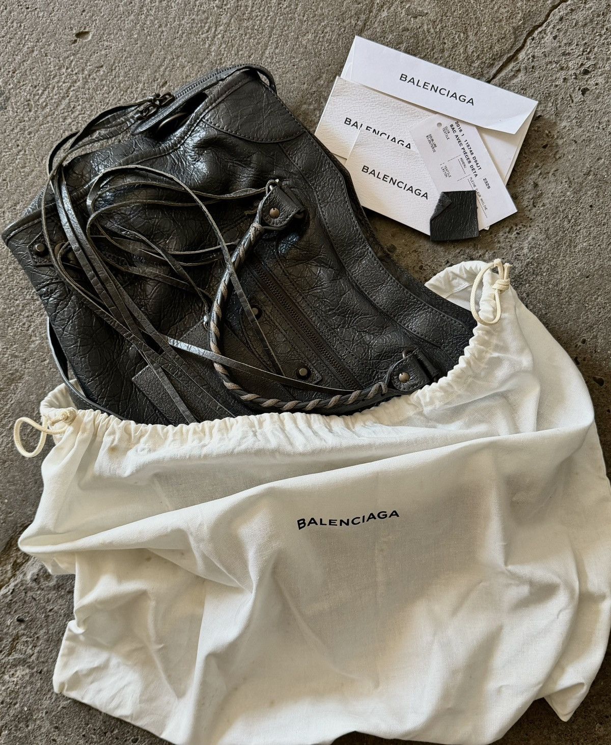 Balenciaga Balenciaga - 2000’s - Classic Motorcycle City - Lambskin Bag Size ONE SIZE - 21 Thumbnail