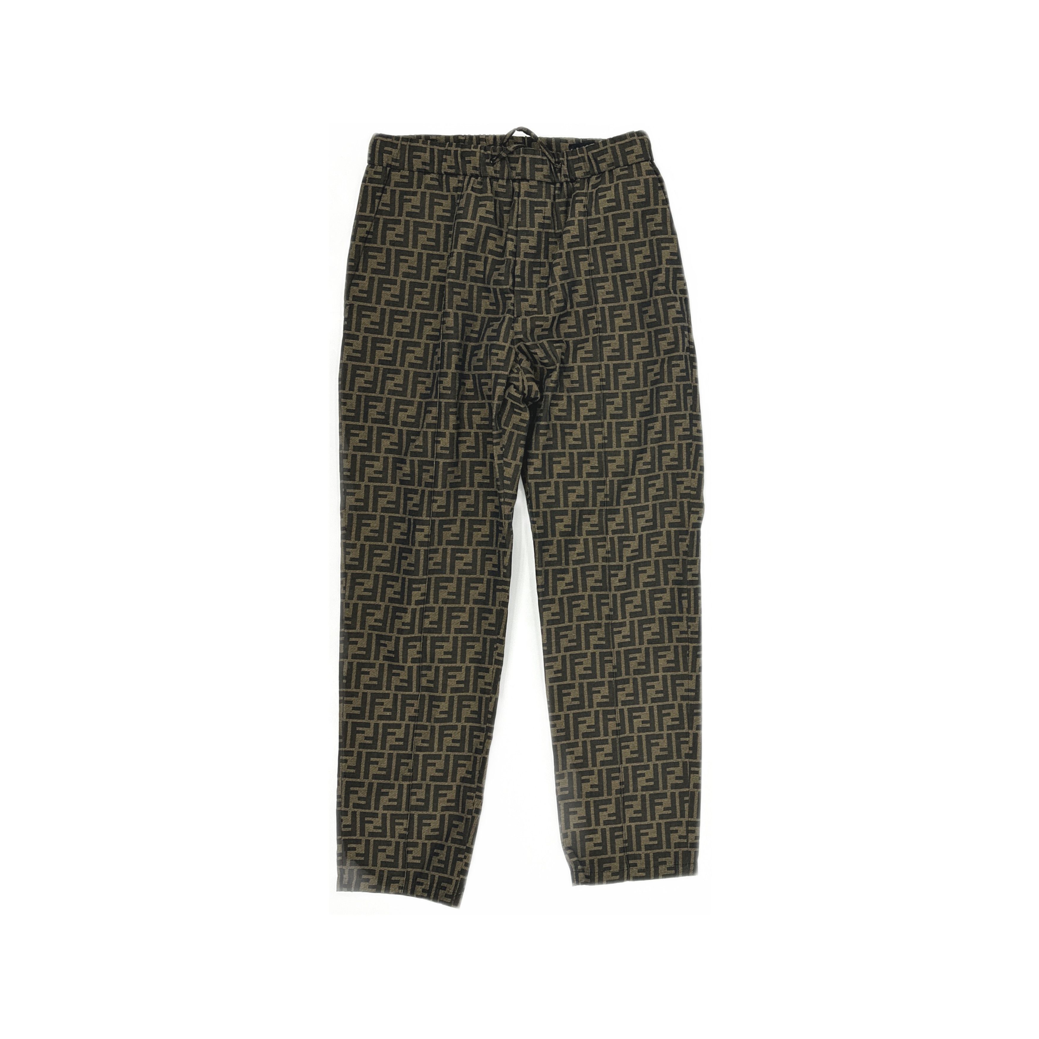 Fendi Fendi FF Monogram Trousers Size 28 Size US 28 / EU 44 - 1 Thumbnail