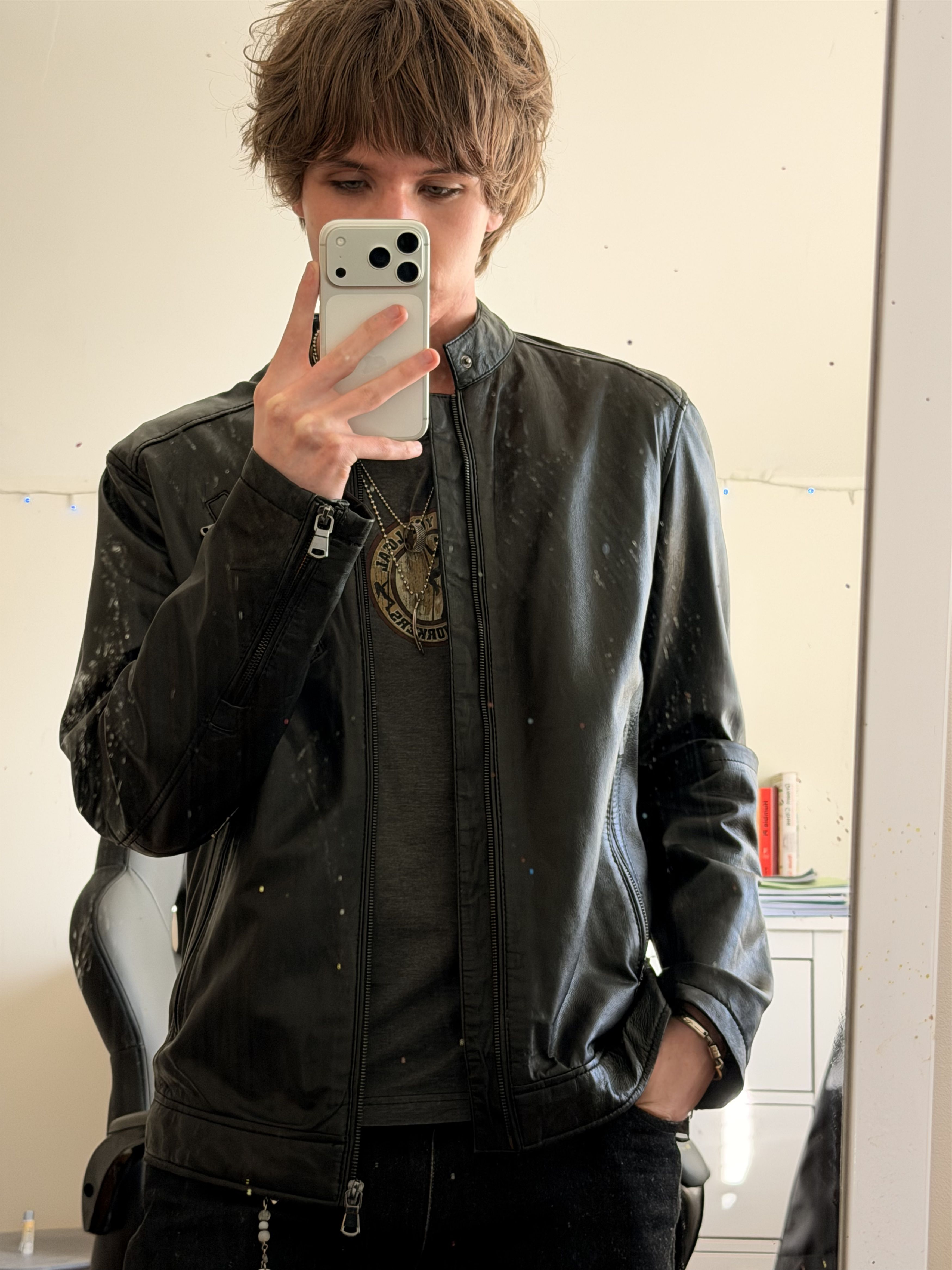 Other Conbipel Genuine Sheepskin Jacket Size US M / EU 48-50 / 2 - 2 Thumbnail