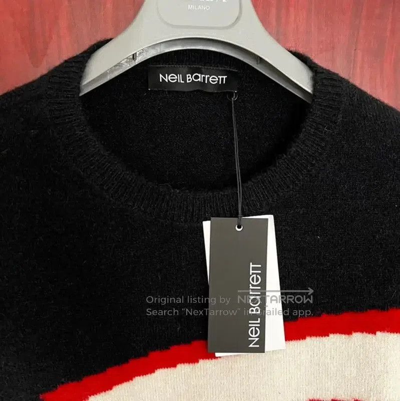 Neil Barrett NeIL BarreTT Color Block Wool Blend Sweater . Size US XS / EU 42 / 0 - 2 Thumbnail
