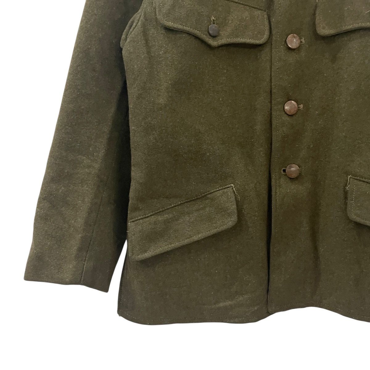 Vintage Vintage 80s Military Jacket Size L / US 10 / IT 46 - 3 Thumbnail