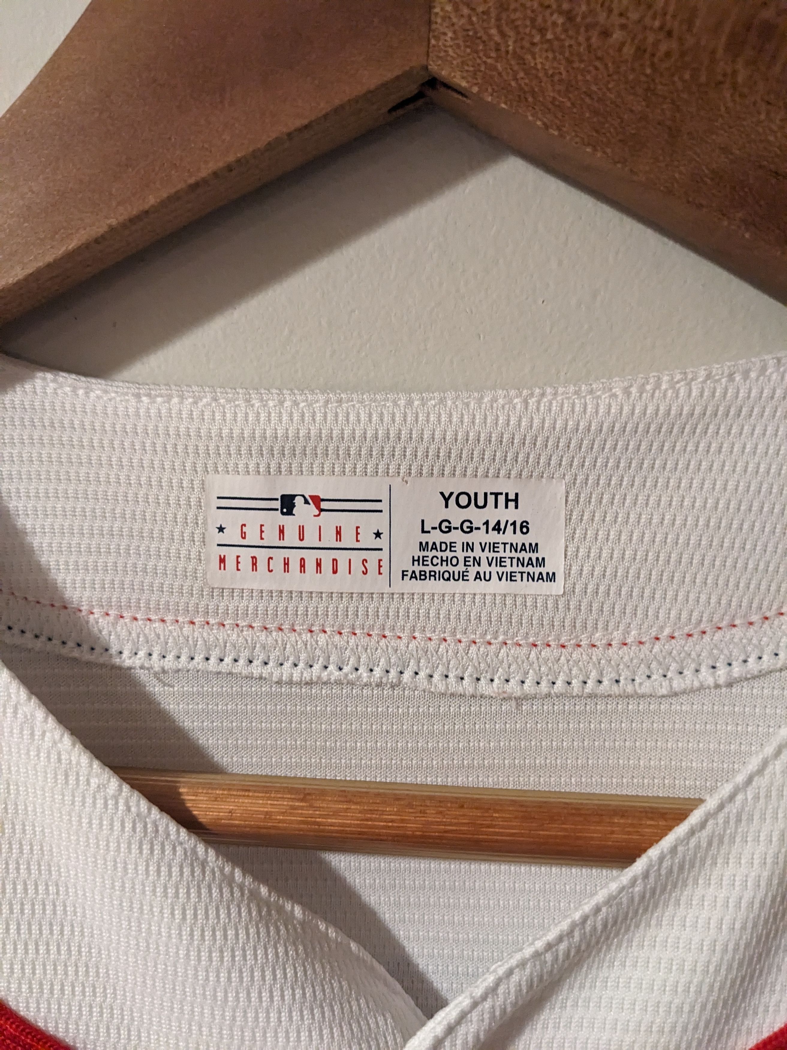 MLB × Vintage Juan Soto Washington Nationals MLB YOUTH Large Jersey Size US L / EU 52-54 / 3 - 7 Thumbnail