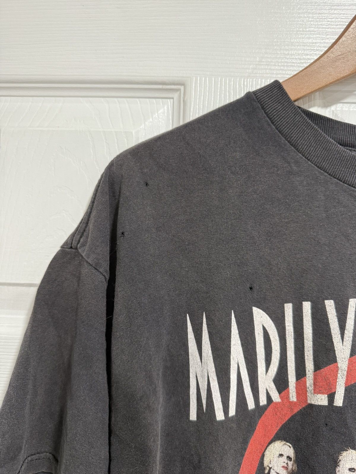 Band Tees × Marilyn Manson × Vintage Marilyn Manson The Bright Young Things Y2k Band Tshirt Size US XL / EU 56 / 4 - 2 Thumbnail