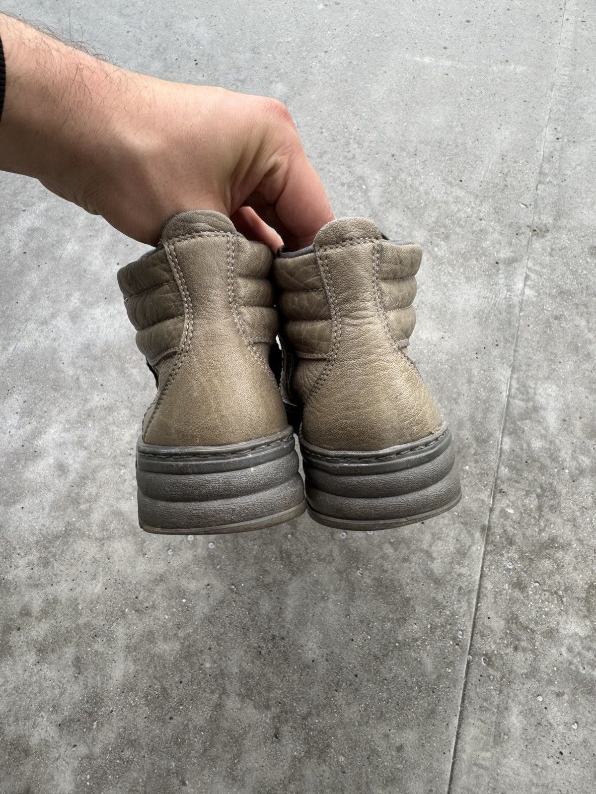 Genuine Leather × Japanese Brand × Mephisto Mephisto Leather Derby Shoes High sneakers casual Size US 8.5 / EU 41-42 - 6 Thumbnail
