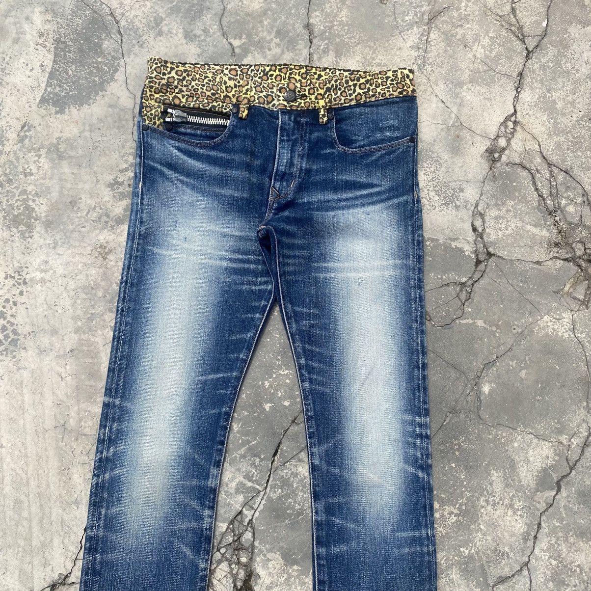 Hysteric Glamour × Japanese Brand × Seditionaries RNA INC Leopard Punk Jeans Size US 29 - 5 Thumbnail
