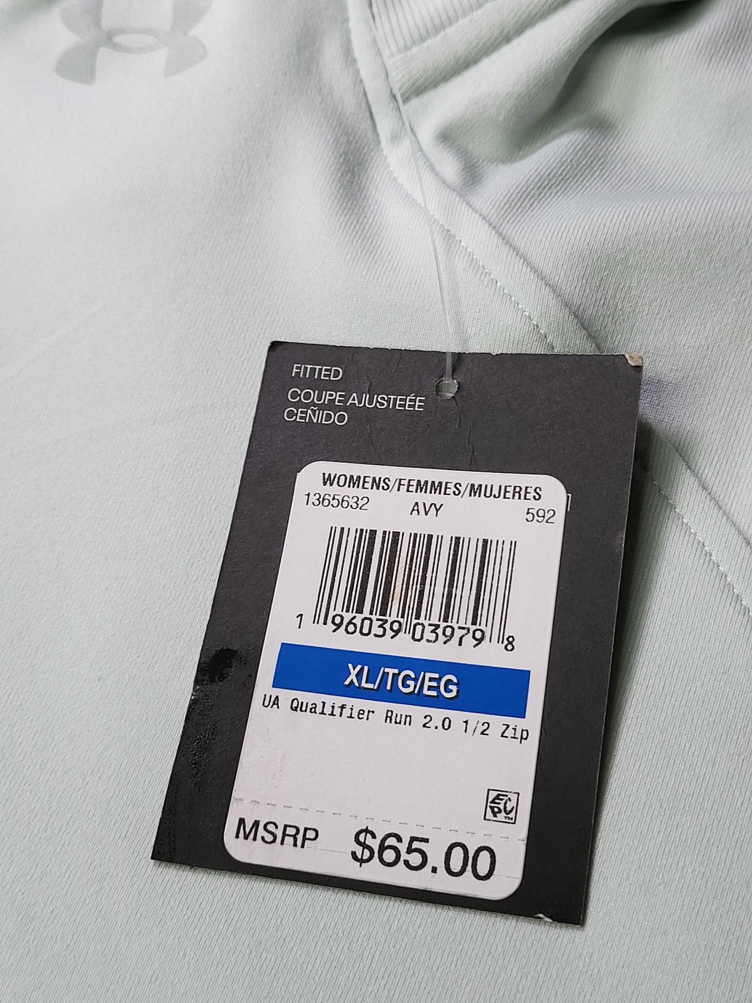 Under Armour NWT Under Armour Qualifier Run 2.0 1/2 Zip Halo Grey Size XL Size L / US 10 / IT 46 - 3 Thumbnail