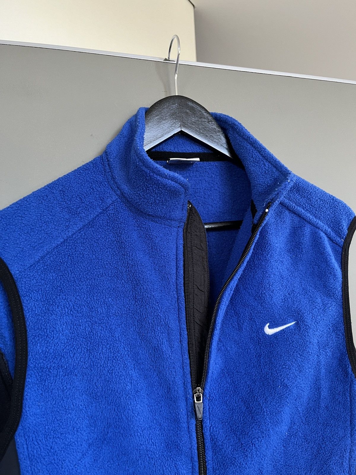 Nike Vintage Nike Fit Fleece Blue Vest Size US M / EU 48-50 / 2 - 7 Thumbnail