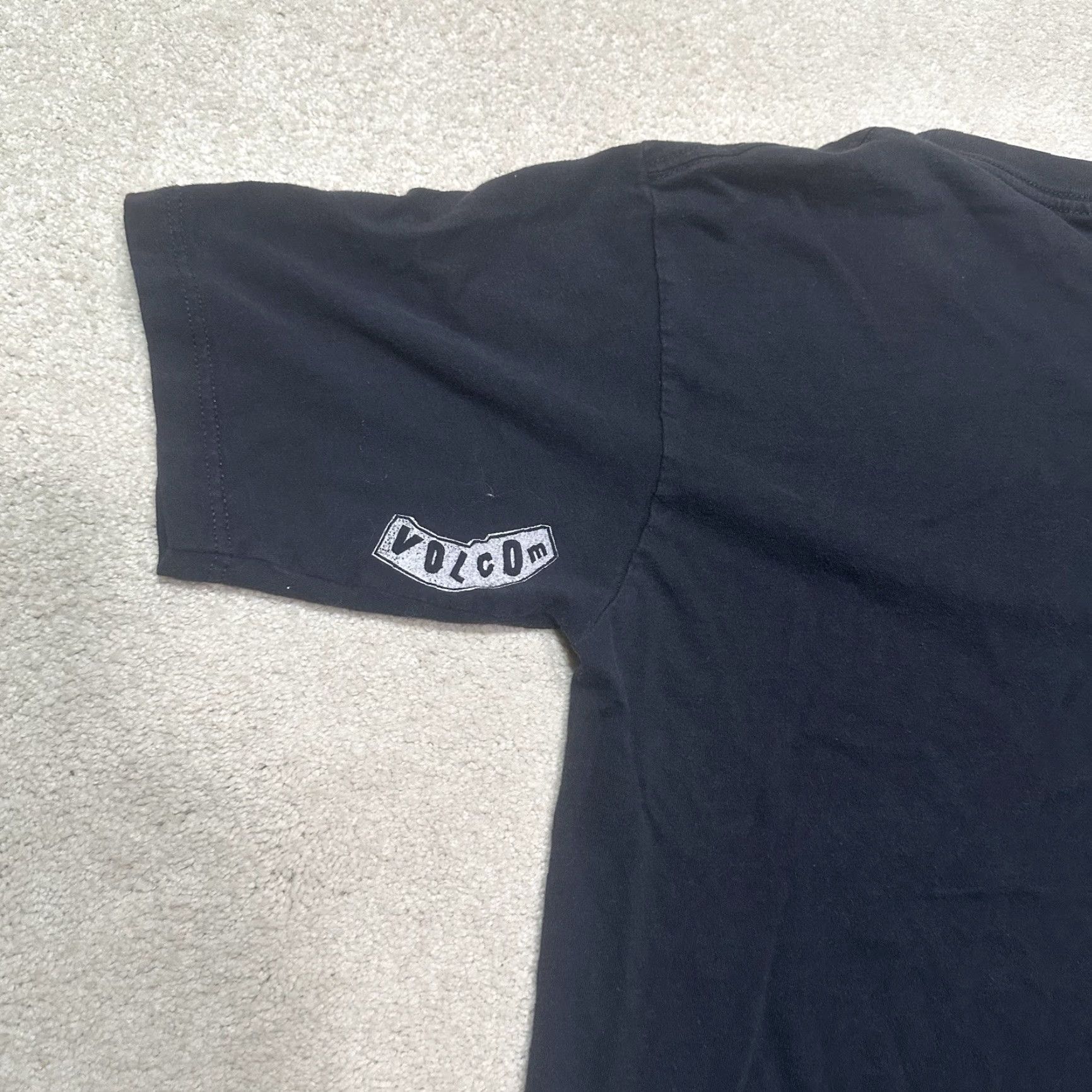 Volcom VINTAGE Volcom T Shirt Mens Medium Black Size US M / EU 48-50 / 2 - 4 Thumbnail
