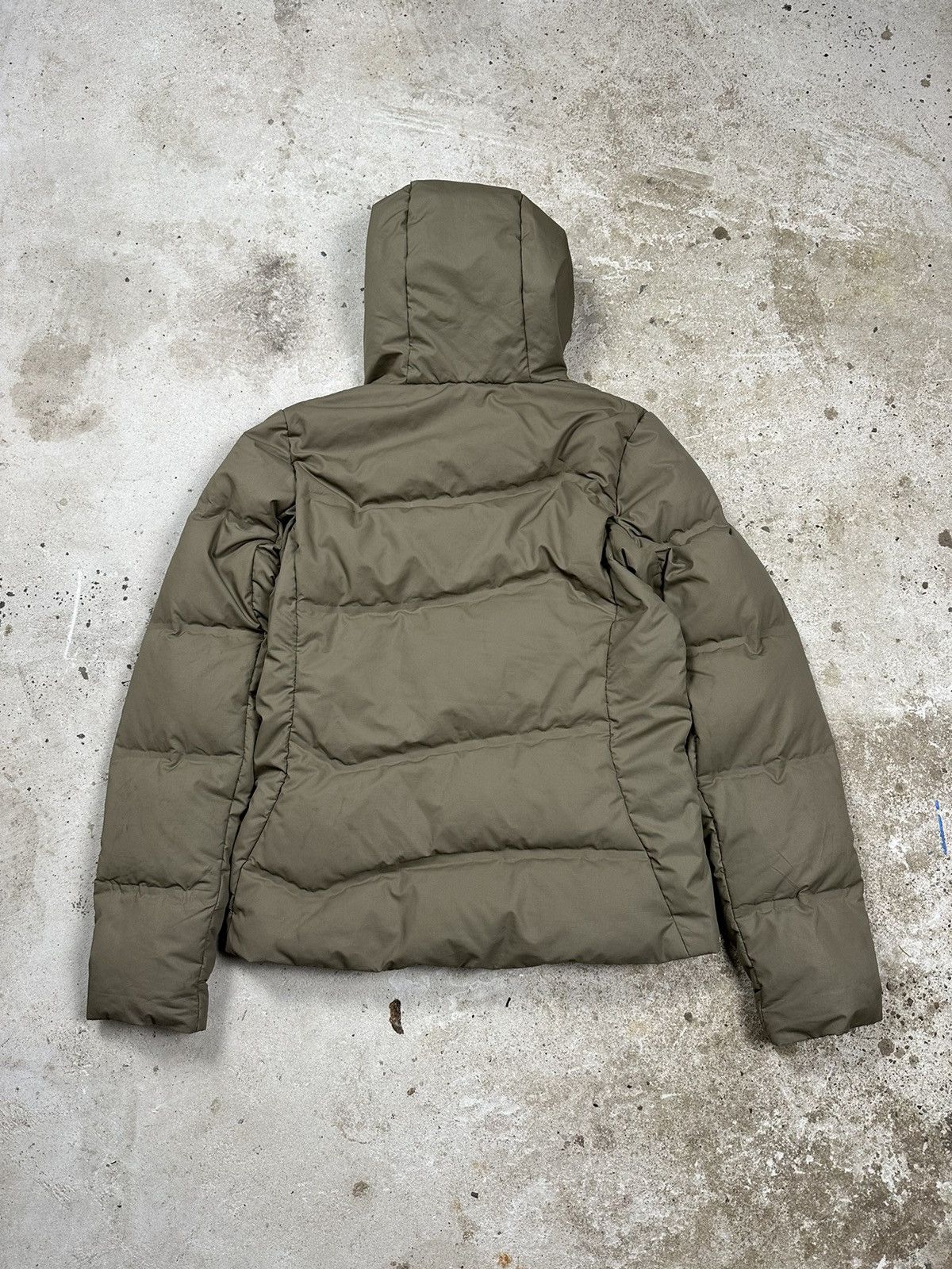 Nike × Nike ACG × Vintage ‼️ Vintage y2k Nike ACG Brown Puffer Jacket Down Rare Size S / US 4 / IT 40 - 2 Thumbnail
