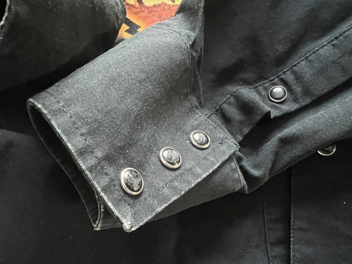 Panhandle Slim Pan Handle Slim : Western Cross Printed Black Pearl Button Size US L / EU 52-54 / 3 - 11 Thumbnail