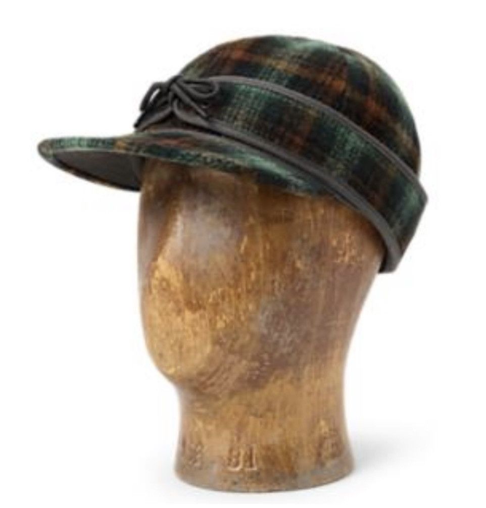 RRL Ralph Lauren RRL Ralph Lauren Plaid Wool Cap [NEW] Size ONE SIZE - 2 Thumbnail