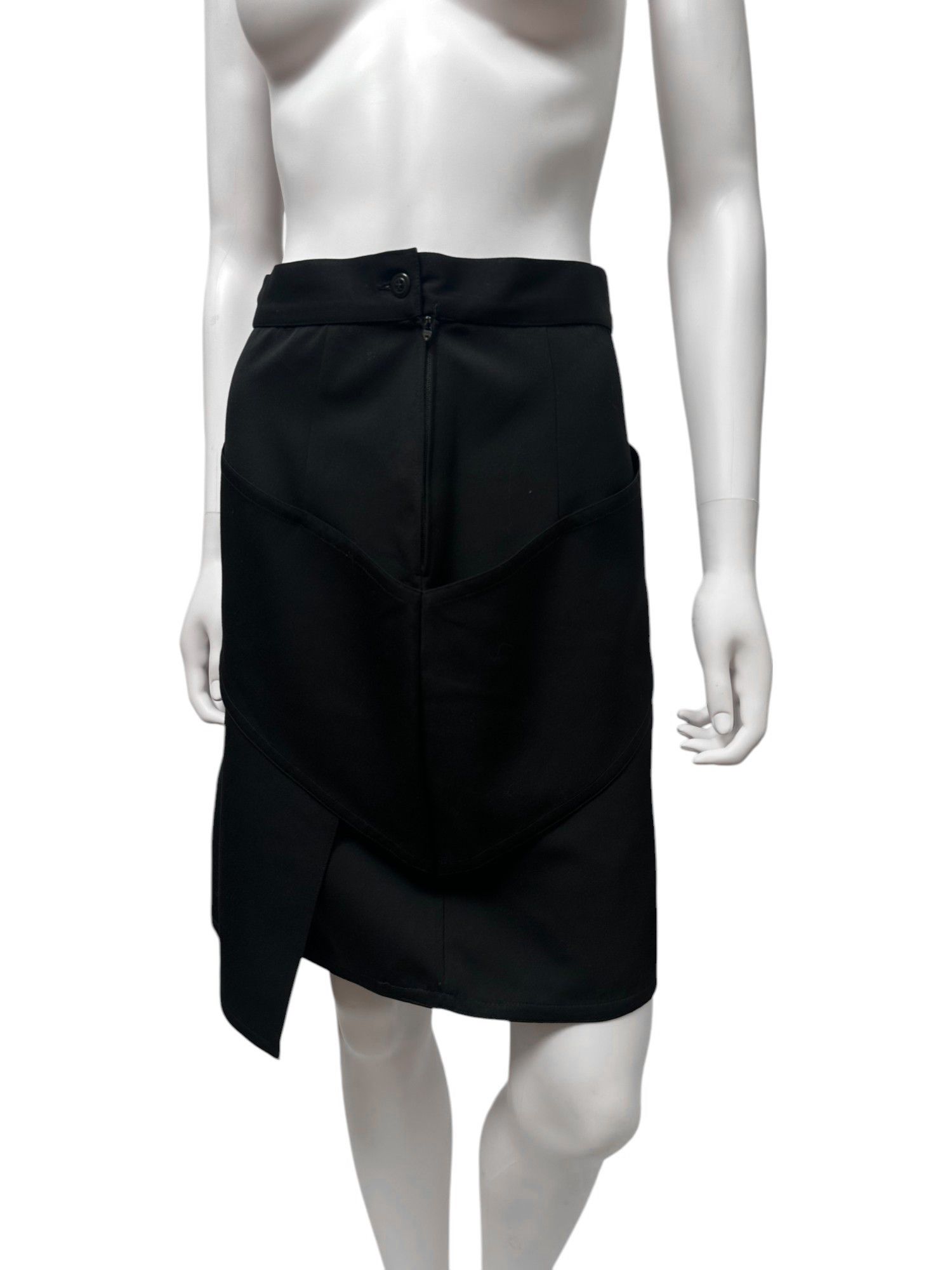 Versace SS87 Asymmetrical Skirt Size 28" / US 6 / IT 42 - 1 Thumbnail