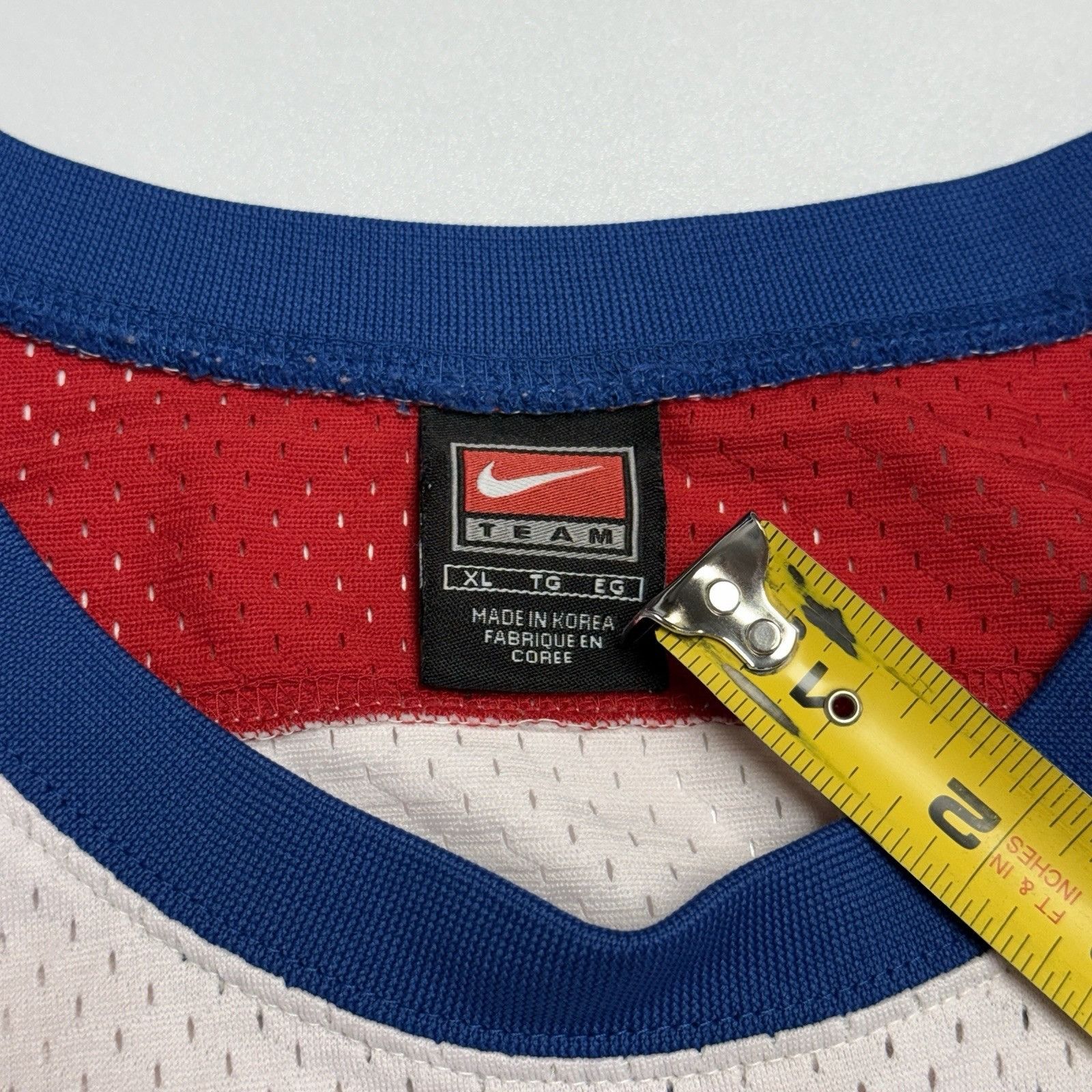 Nike Vintage Nike Washington Bullets Jordan Jersey Mens XL + 2 in Size US XL / EU 56 / 4 - 8 Thumbnail