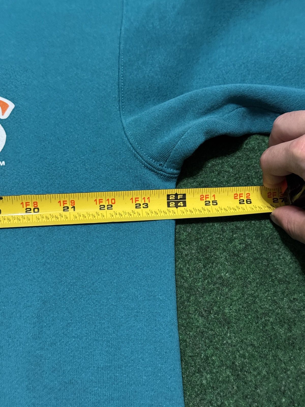 Nutmeg Vintage 90s Miami Dolphins RARE Retro Nutmeg Sweatshirt Size US XL / EU 56 / 4 - 8 Thumbnail
