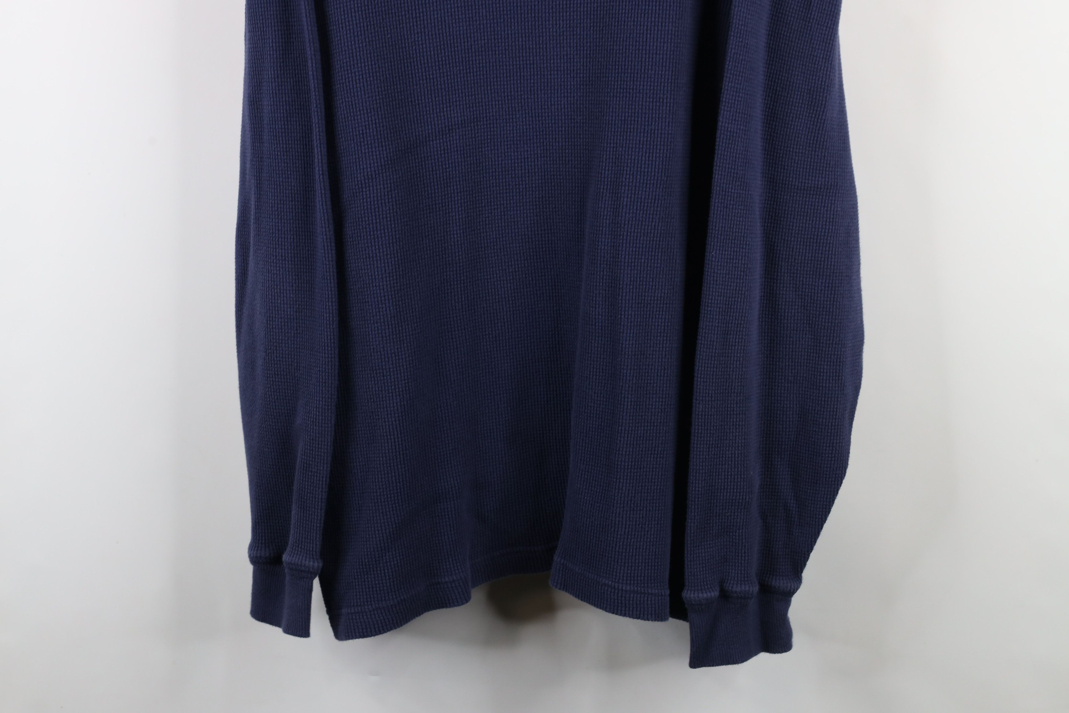 Vintage Vintage 90s Streetwear Waffle Knit Long Sleeve T-Shirt Size US XXL / EU 58 / 5 - 3 Thumbnail