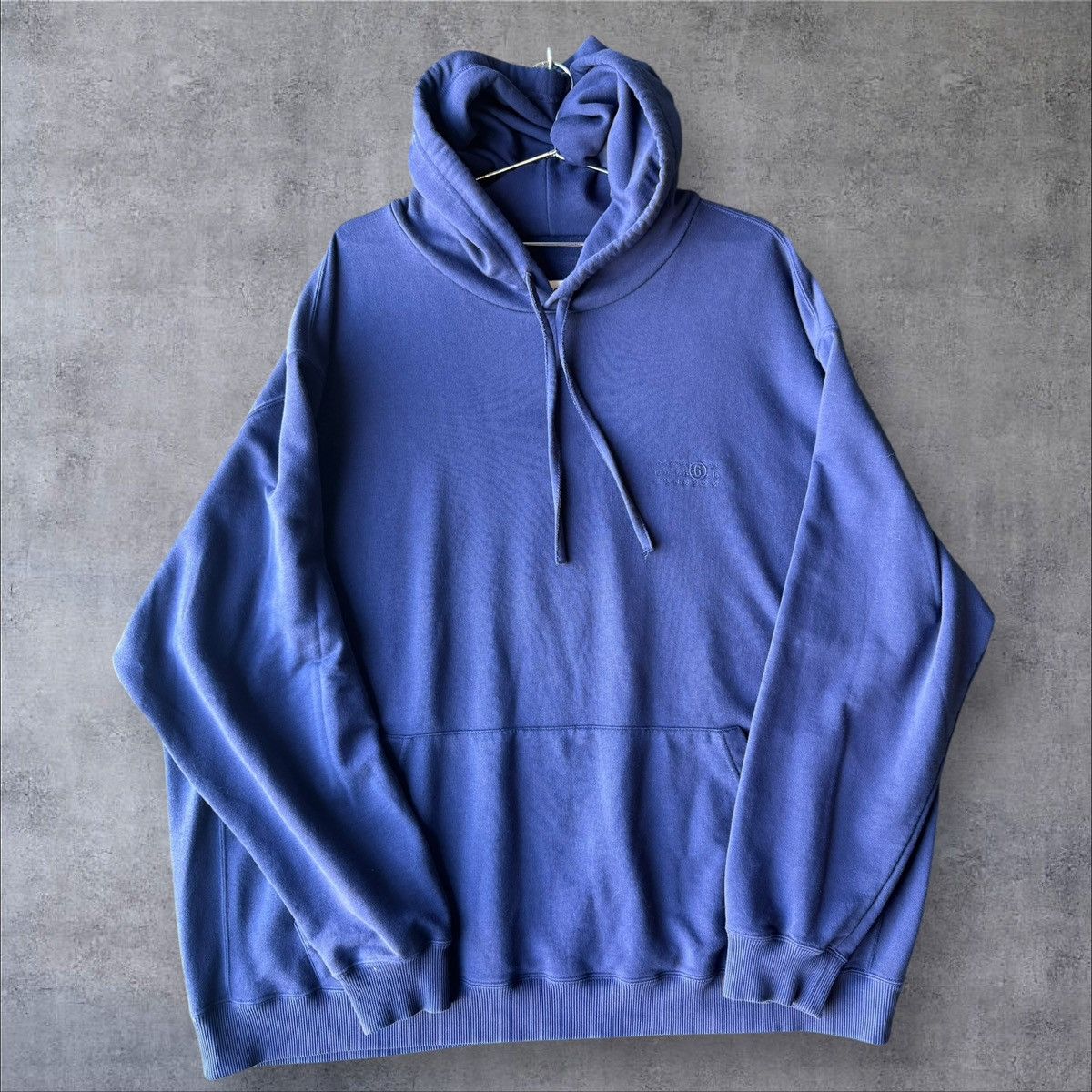 MM6 MM6 MAISON MARGIELA EMBROIDERED LOGO HOODIE SIZE L Size US L / EU 52-54 / 3 - 1 Thumbnail