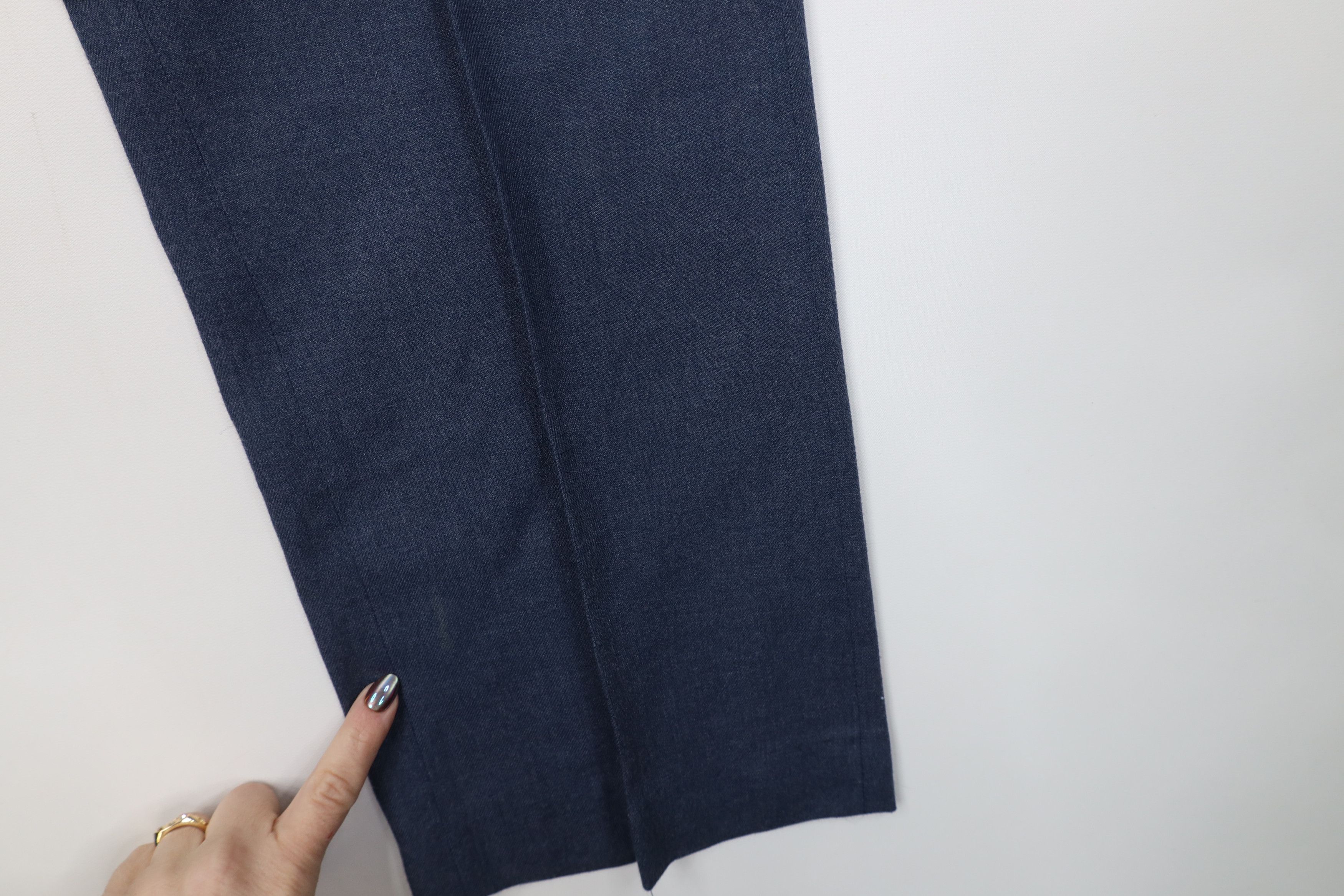 Vintage Vintage 70s Streetwear Wool Flared Wide Leg Chino Pants USA Size US 36 / EU 52 - 5 Thumbnail