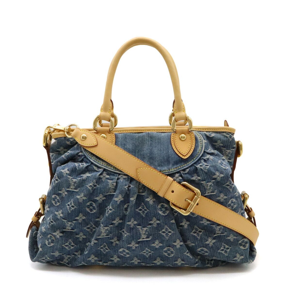 Louis Vuitton Louis Vuitton Louis Vuitton Neo Cabby Monogram 2way Bag Denim Shoulder Bag M95349 DUTY FREE for USA Size ONE SIZE - 1 Thumbnail