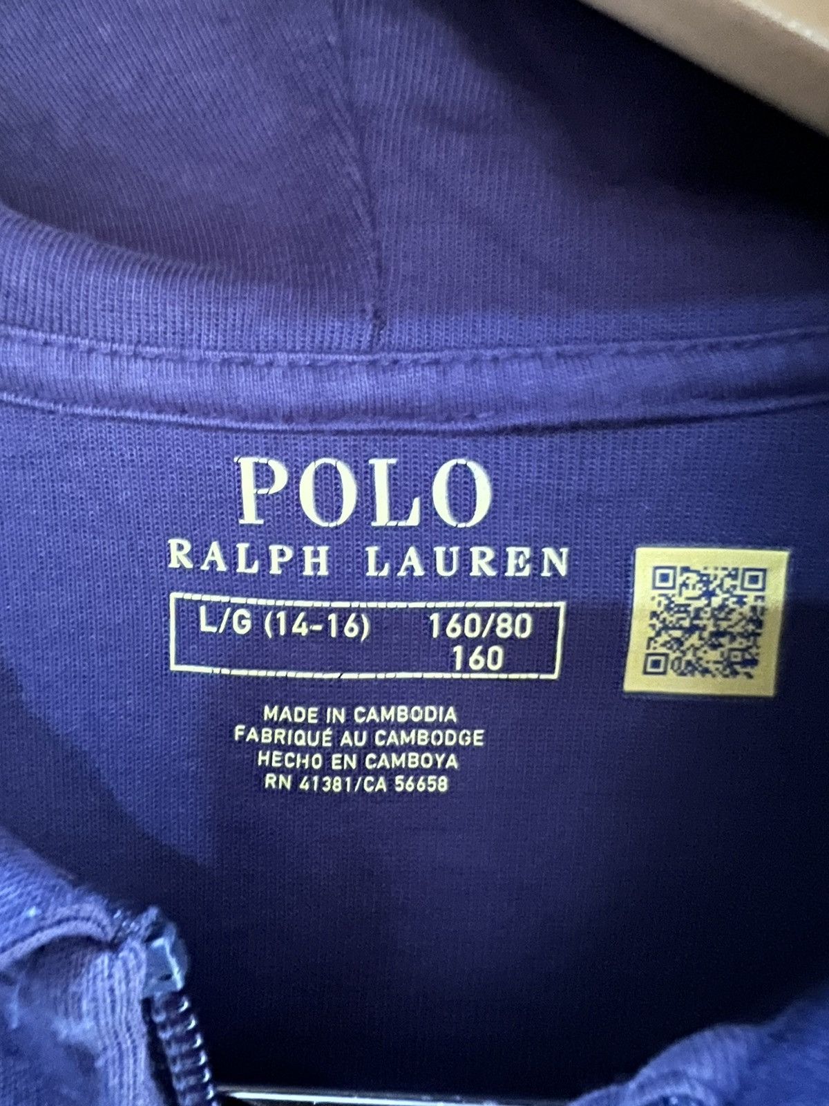 Polo Ralph Lauren 🔥Polo Ralph Lauren Zipper Hoodies Size M / US 6-8 / IT 42-44 - 17 Thumbnail