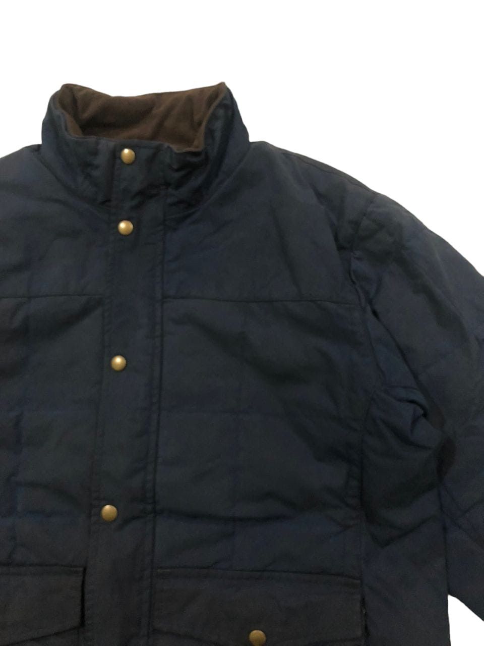 L.L. Bean LLBEAN Goose Down Quilted Waxed Zipper Jacket Size US S / EU 44-46 / 1 - 6 Thumbnail