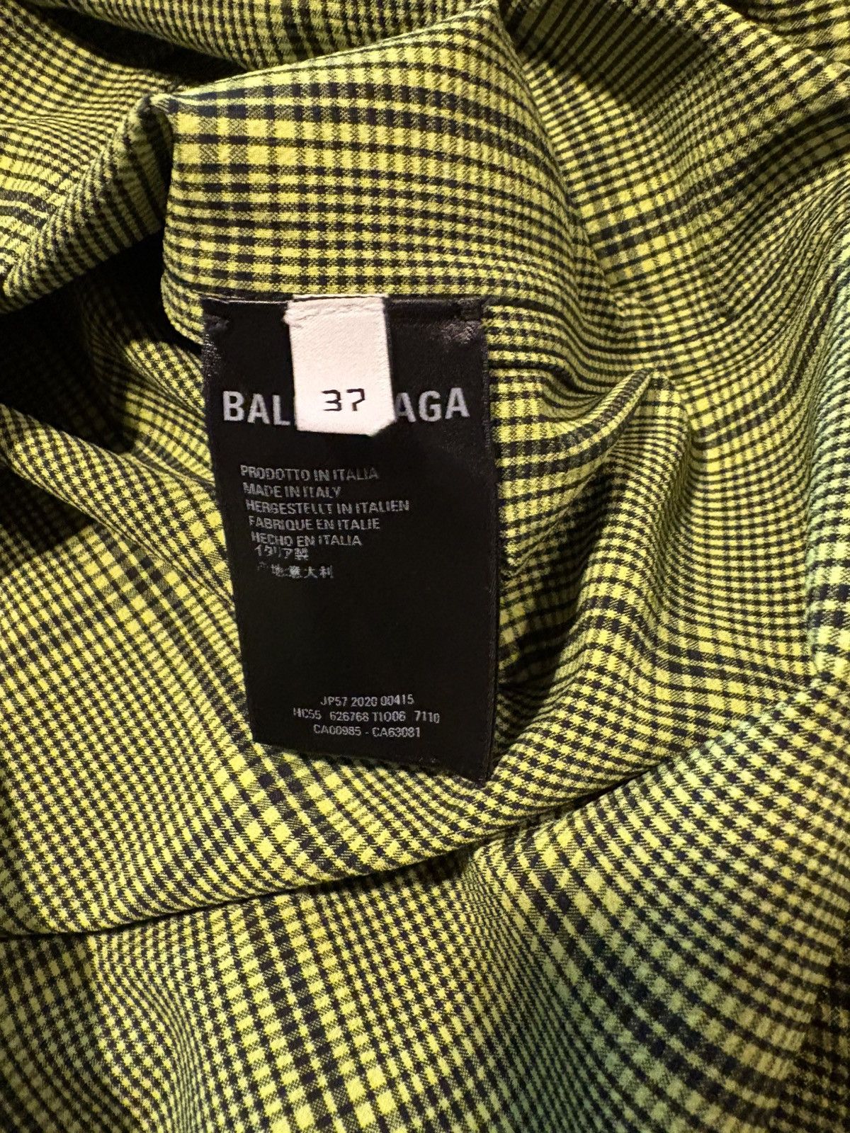 Balenciaga Balenciaga oversize shirt. Size US M / EU 48-50 / 2 - 12 Thumbnail