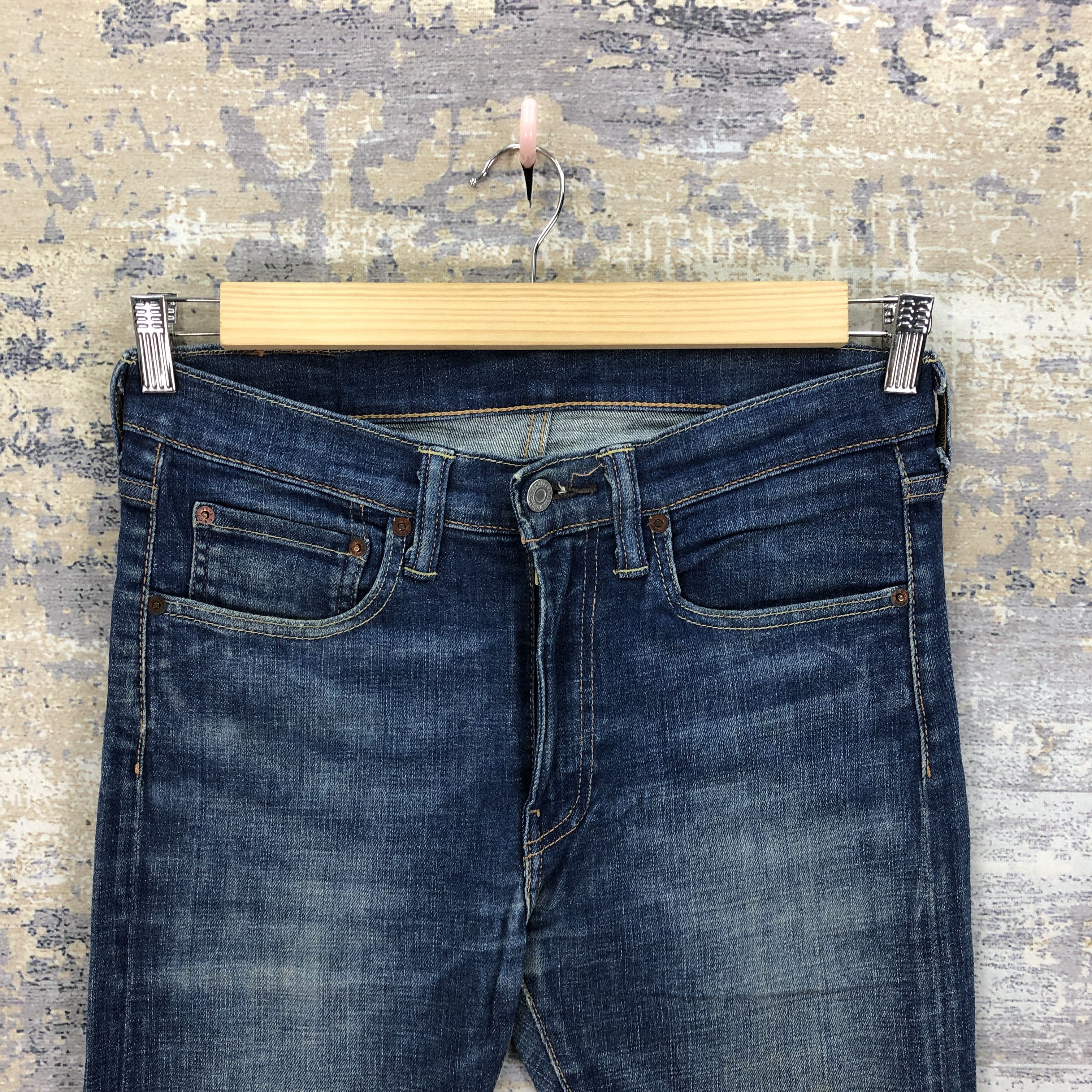 Levi's Vintage Y2K Levis 519 Skinny Jeans Levi's Faded Wash Denim Size US 30 / EU 46 - 5 Thumbnail