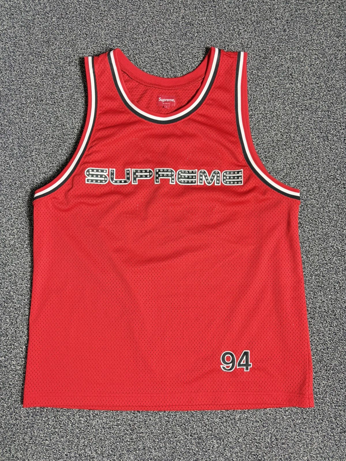 Supreme Supreme Rhinestone Jersey Size US L / EU 52-54 / 3 - 1 Thumbnail